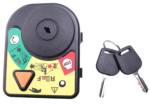 725-04227 Interruptor de encendido con llave compatible con Cub Cadet MTD 725-04227 925-06119 925-04227 Delta 2030-016 2030-018 Stens 430-220 Toro