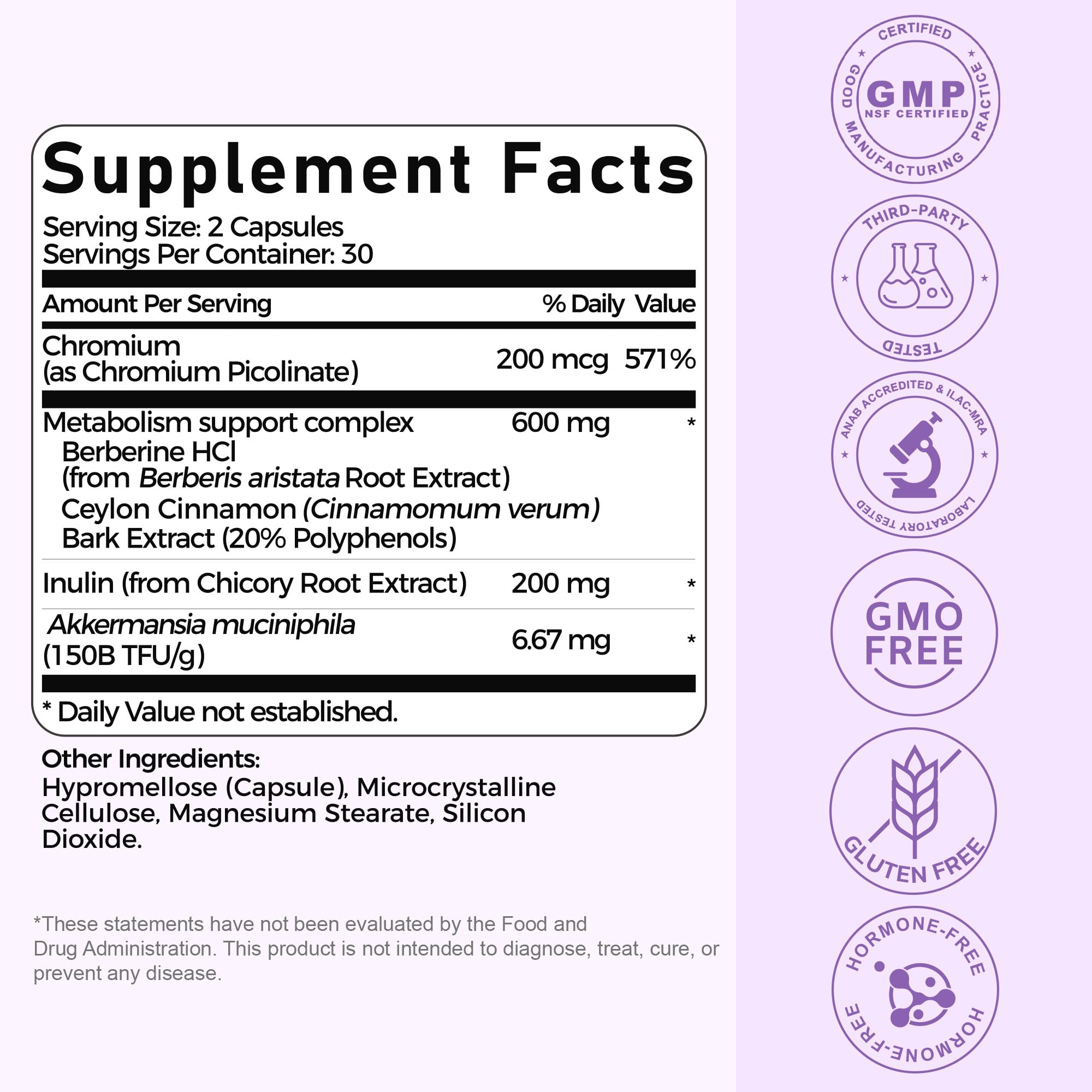GLP-1 Supplement for Weight Loss & Appetite Control, Third-Party Tested — Amazon image 8