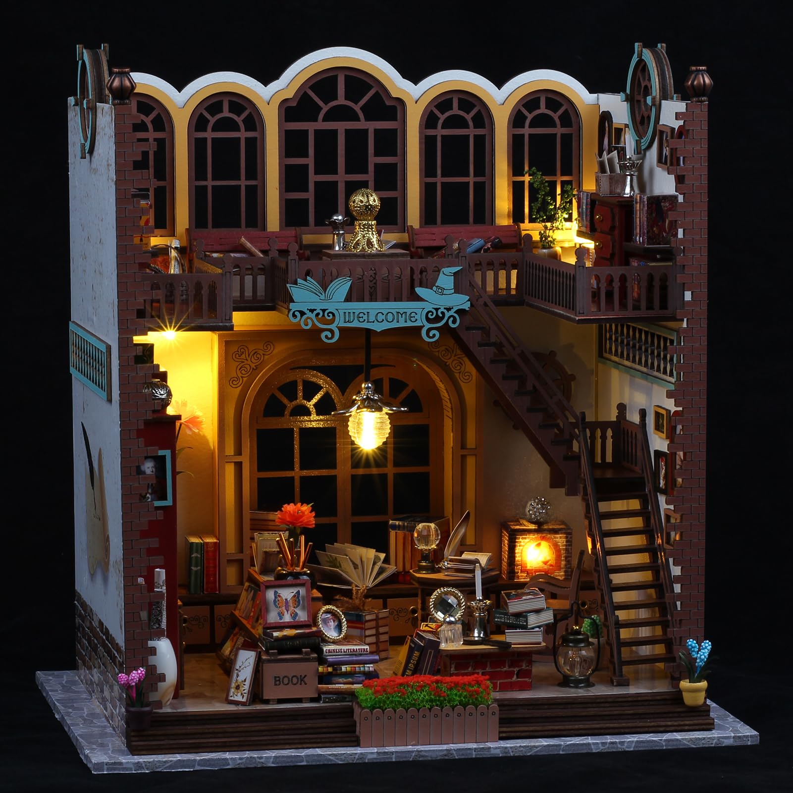 【在庫処分】Spilay DIY 木製 ドールハウス ミニチュア 手作りキットセ Amazon.co.jp: Spilay: NEW グッズ