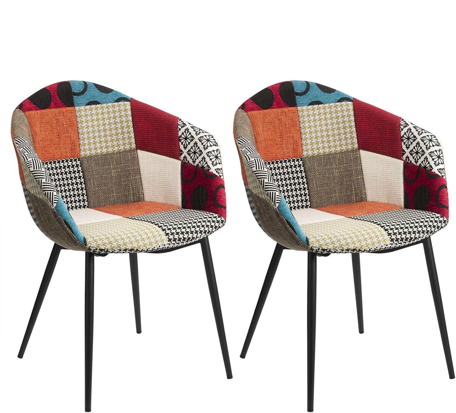 WOLTU Dining Chairs Set of 2 pcs Kitchen Counter Chairs Lounge Leisure