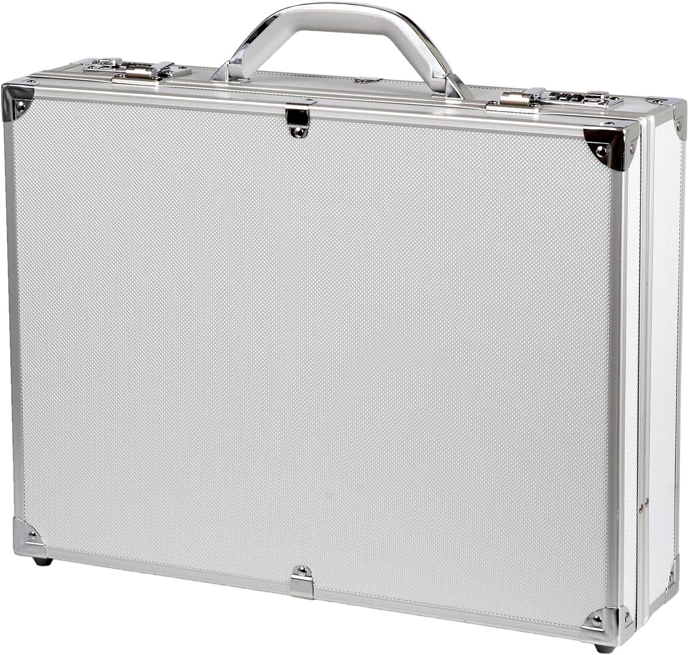 Alumaxx Attachékoffer OCTAN, Aktenkoffer aus Aluminium, Geschäftskoffer silber, Alu Business Koffer Pilot Case, 46 cm, 15 liters, Silver (Silber), Silver (Silber), 46 centimeters, Pilot Case