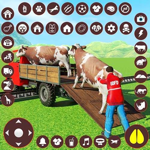 Farm Animal Transport Truck Games - Animal Rescue Cargo Truck Driving Simulator Games Free