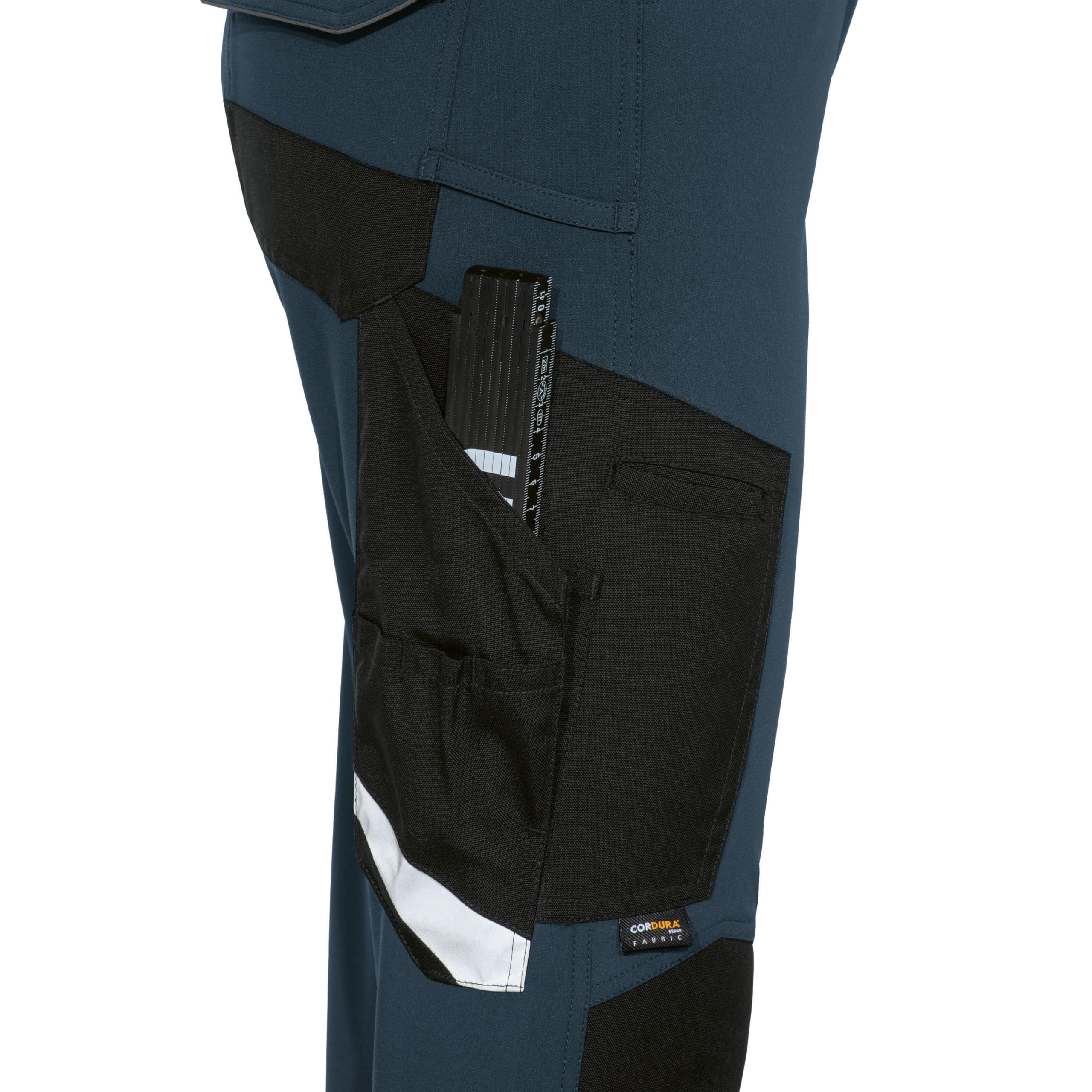 Uvex suXXeed Craft damskie spodnie cargo – damskie spodnie robocze z 4-kierunkowym stretchem – wzmocnione Cordura® – z kieszeniami na kolanach