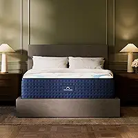 DreamCloud Colchão Queen Premier de 33 cm - Espuma de memória híbrida de luxo - Teste noturno 365 - Camadas premium para alívio de pressão - Garantia eterna - Colchão em uma caixa - Certificado