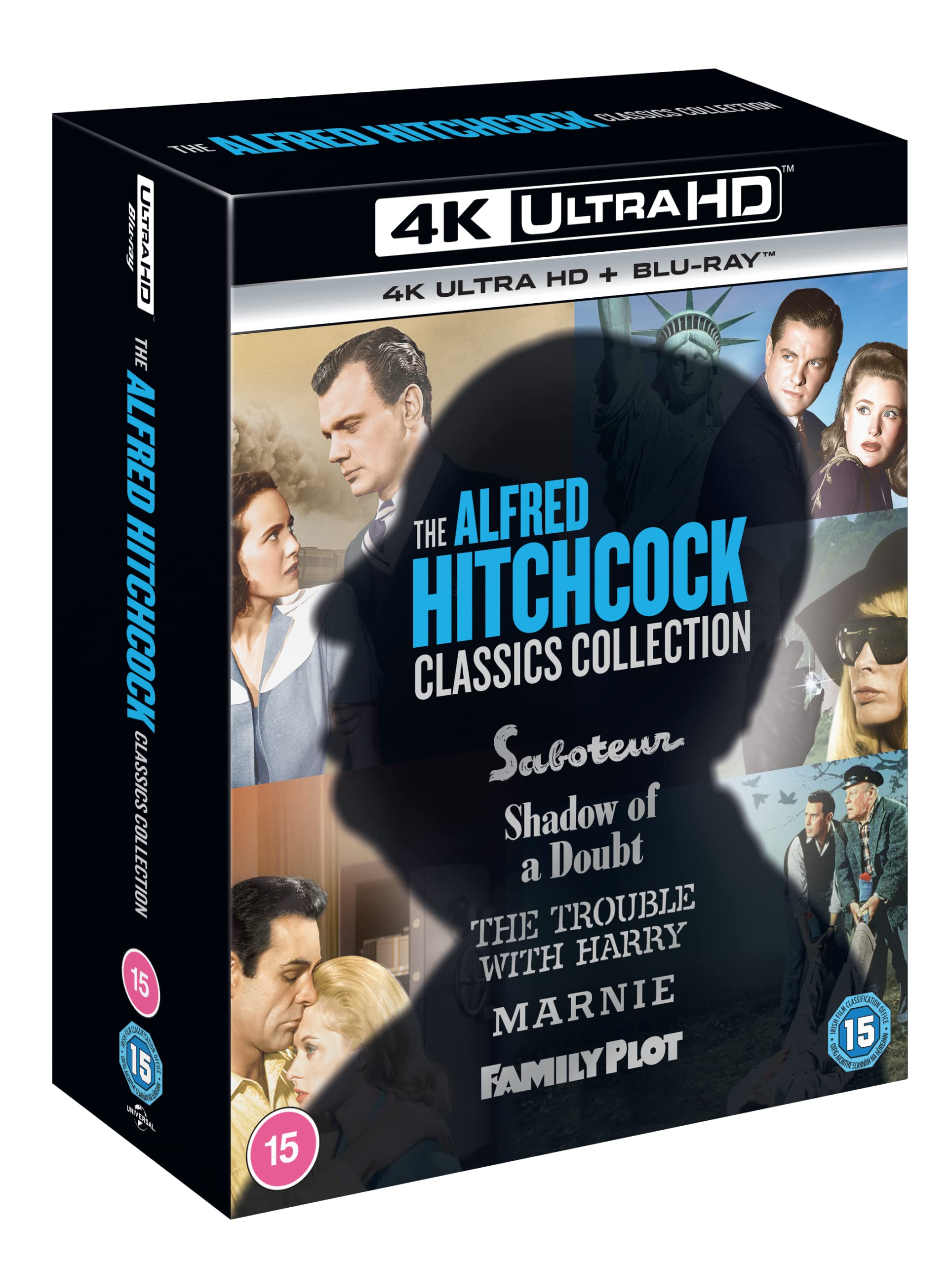 ALFRED HITCHCOCK: CLASSICS COLLECTION VOL.2 [4K Ultra-HD] [] [Blu-ray] [Region Free]