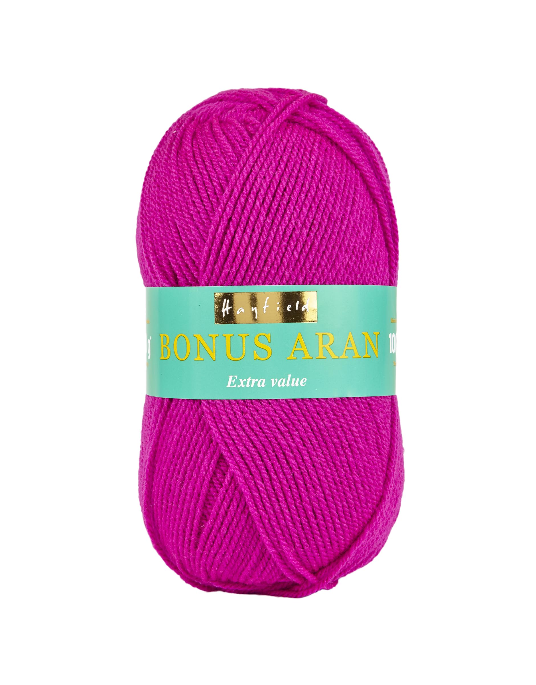 Sirdar Hayfield Bonus Aran Yarn, Magenta (564), 100g