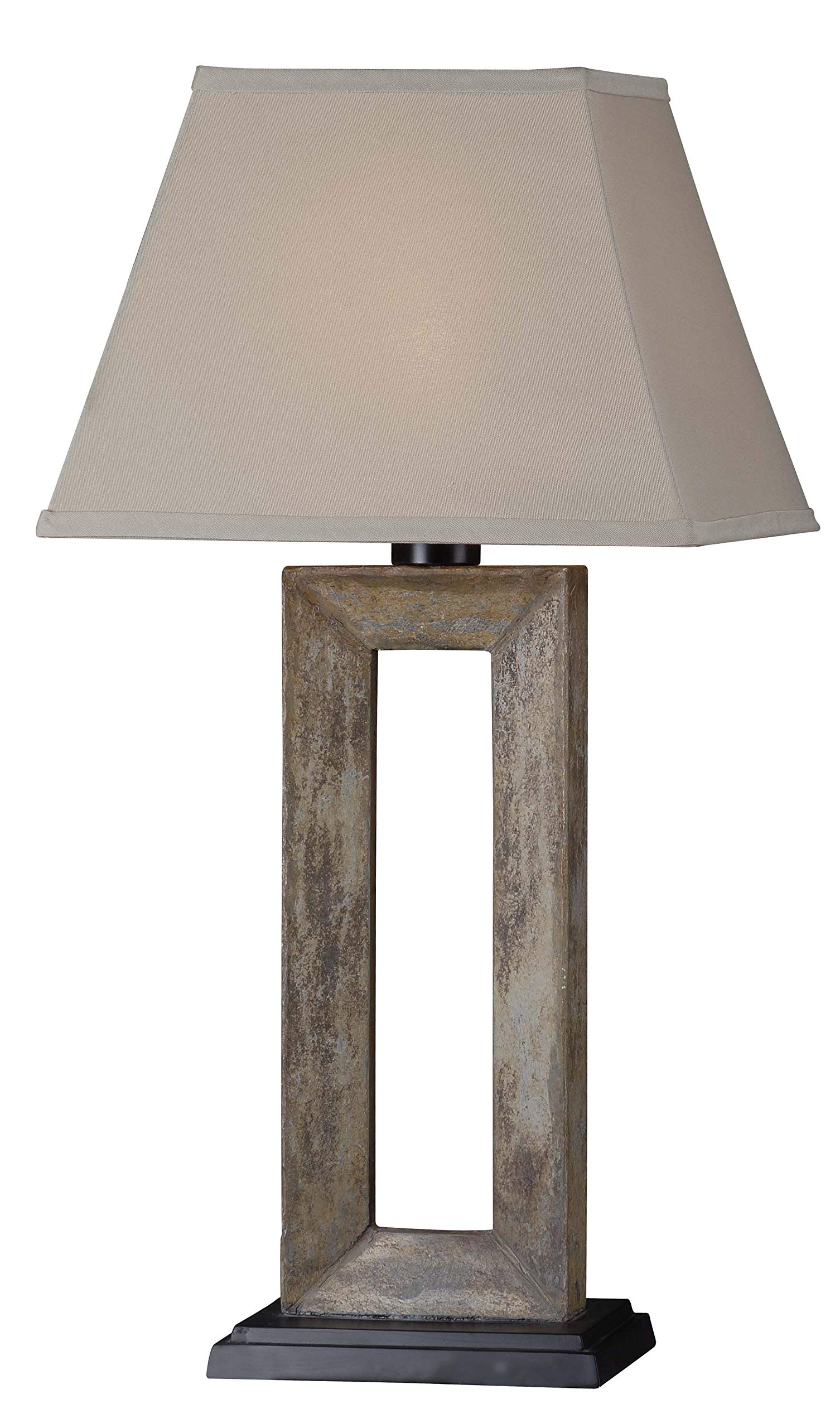Kenroy Home 30515SL Egress Table Lamps, Large, Natural Slate