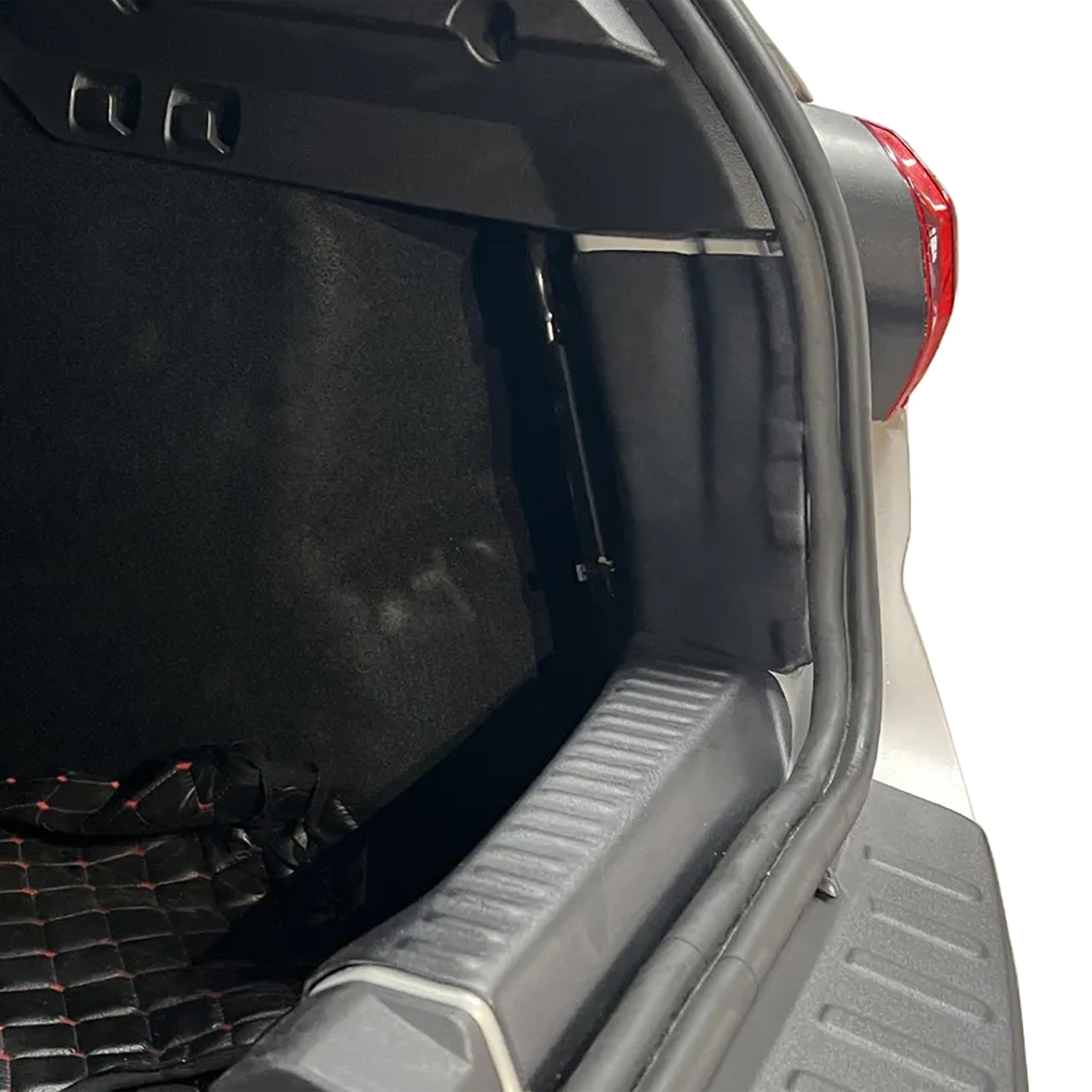 INLY 4 TLG protezione interna paraurti in plastica ABS compatibile con Sandero (dal 2021) Nero