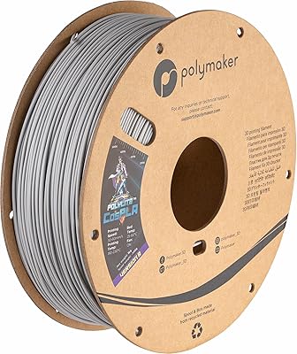 24 – Polymaker Easy to Sand & Paint PLA Filament 1.75mm CosPLA (Version B – Sand-Ability with Extra Durability), PolyLite 3D Printer Filament 1.7…
