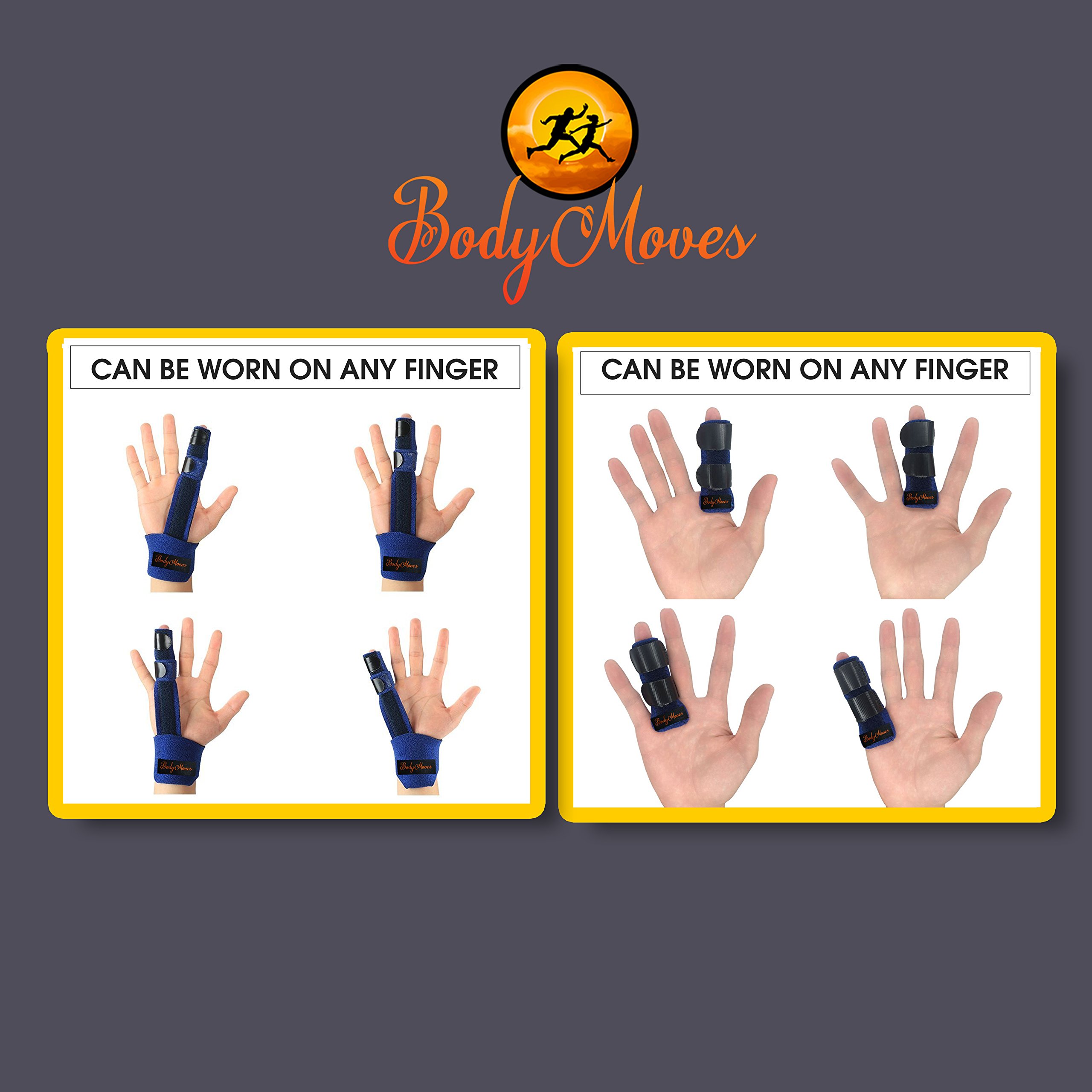 BodyMoves Finger splint and Finger extension splint trigger finger