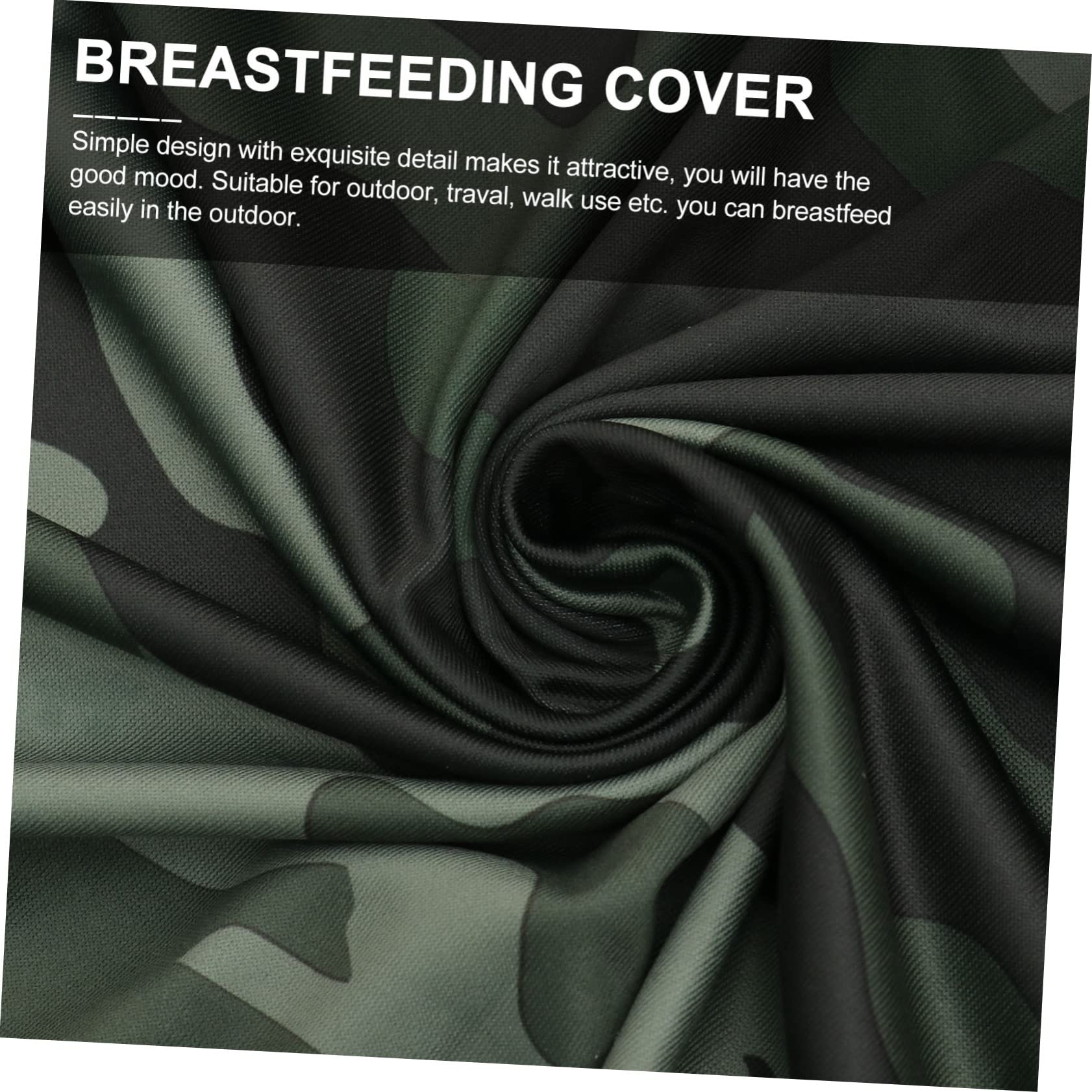 BESTonZON 3pièces Couverture Allaitement Camouflage Pour Mamans Actives Écharpe Confortable Et Légère Pour Allaitement Extérieur Idéale Pour Promenades Voyages
