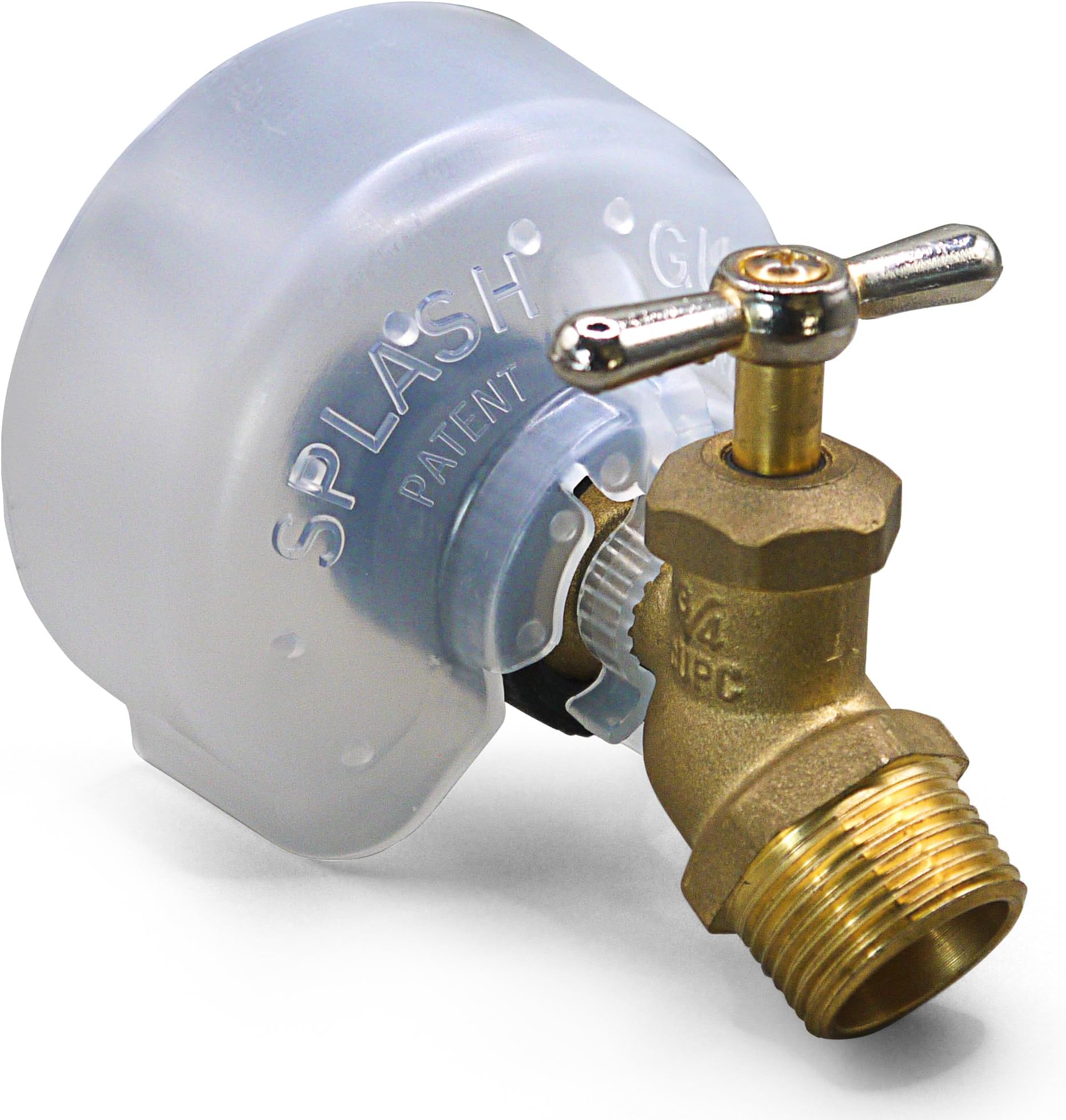 Splash Guppie, 1pk The Original Hose Bibb Cover for AntiSiphon Vacuum Breaker and