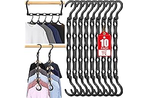 10 Pack Magic Hangers Space Saving Hangers