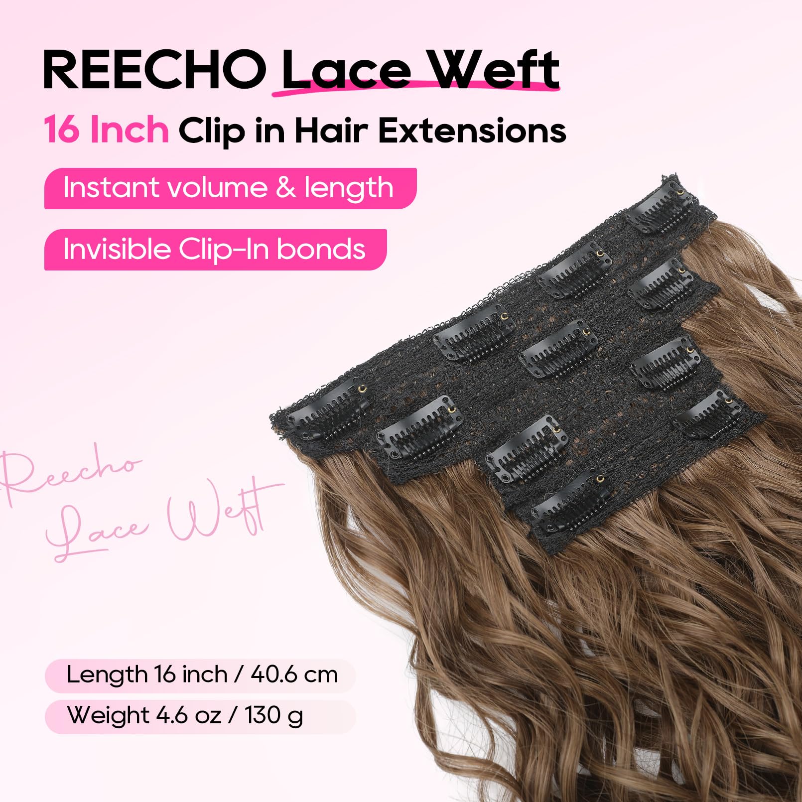 REECHO Curly Hair Extensions - Image 2