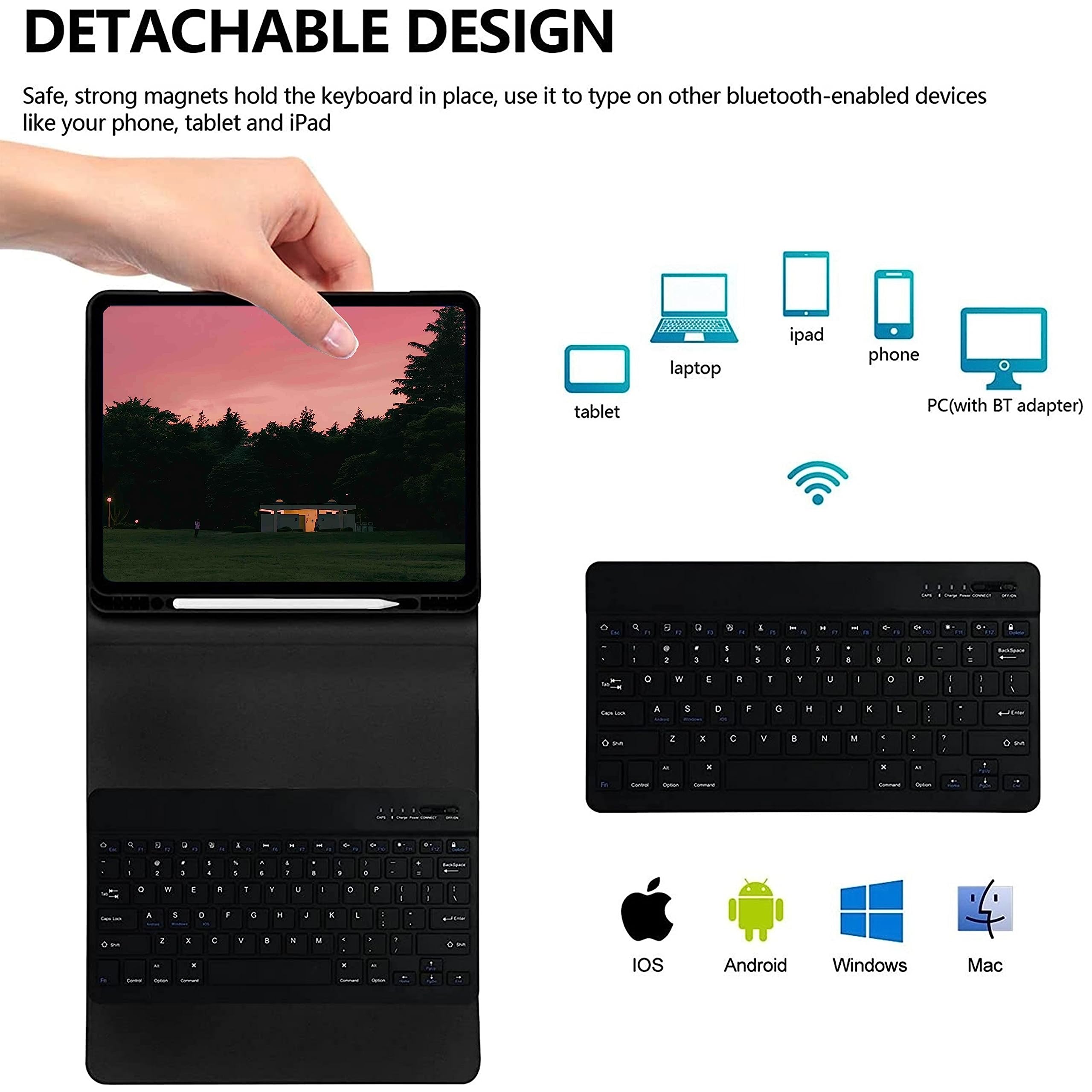 Xiaomi Pad 5　キーボードケース付き Amazon.co.jp: マウス付き Xiaomi Pad 5 キーボードケース