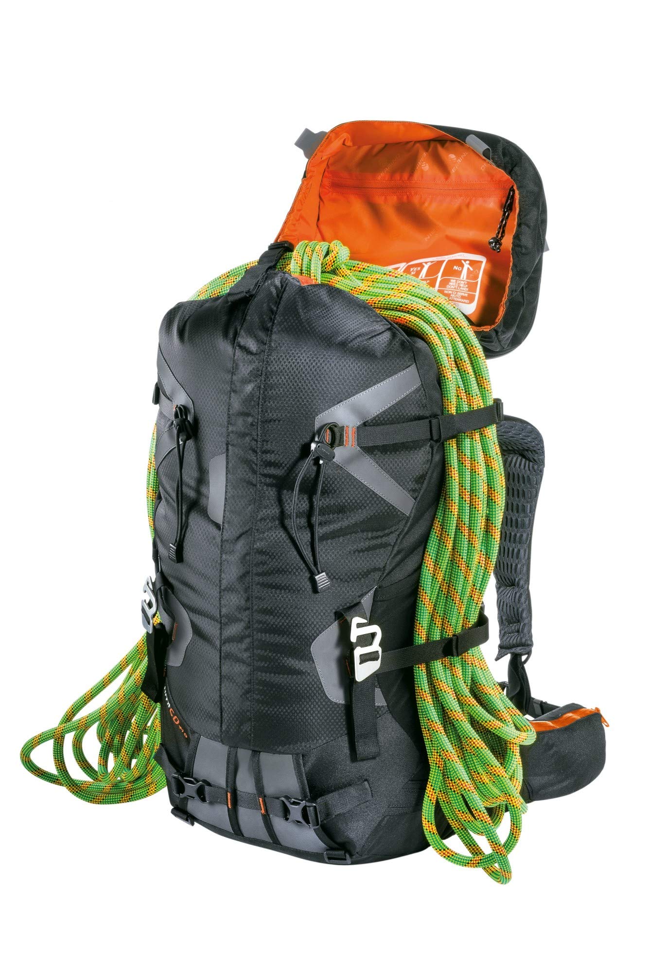Plecak trekkingowy Ferrino X.M.T, czarny, 60 + 10 l