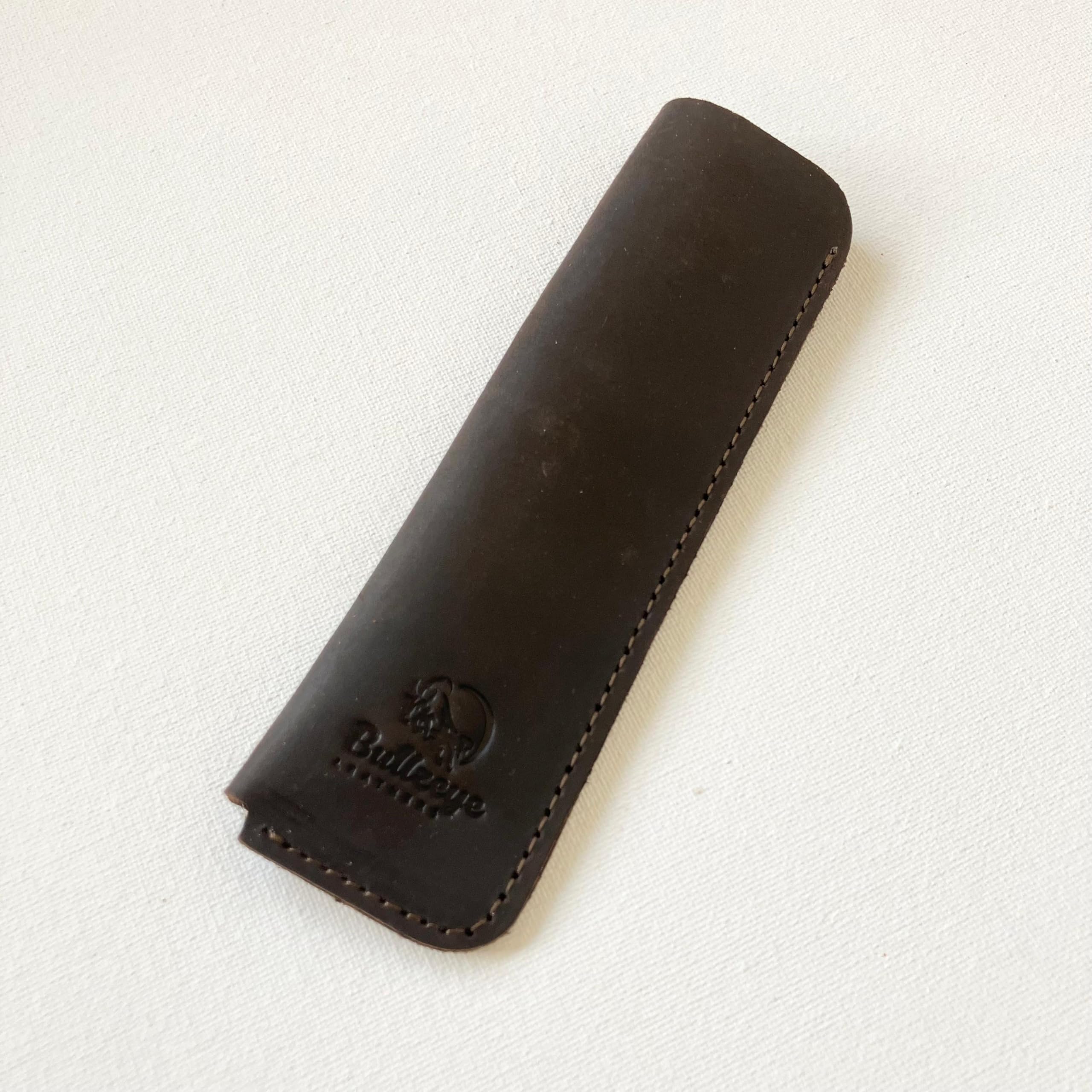 Bullzeye Leathers Leather Dual Pen Case (Brown) 3