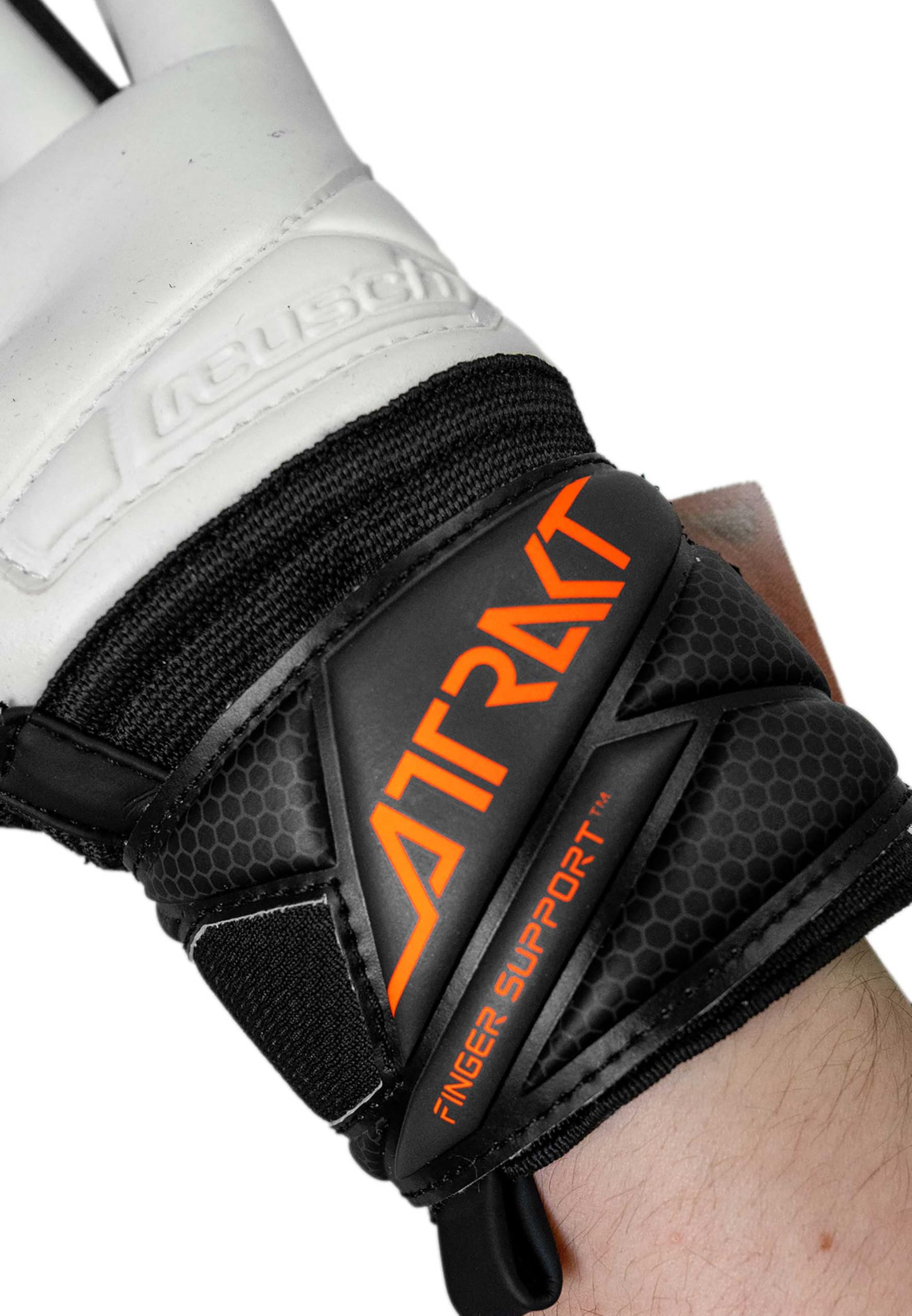 Reusch Attrakt Advance Finger Support - Guanti da Portiere Unisex Adulto
