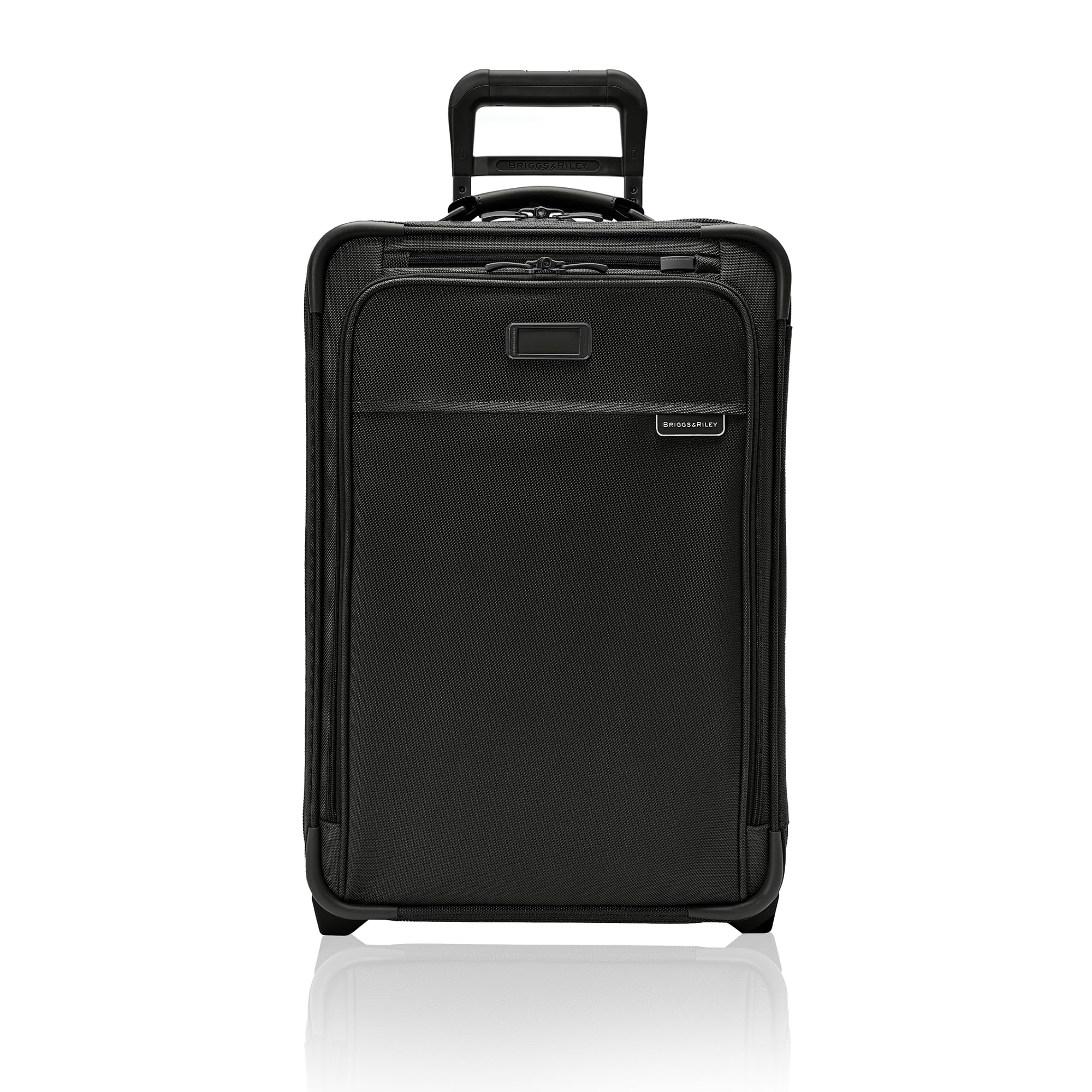 Sponsored Ad - Essential 22" 2-Wheel Expandable Carry On - Luggage for Travel, Suitcases with Wheels, Softside Rolling Bag for Men & Women, Self-Repairing Zipper - Baseline Collection, Black