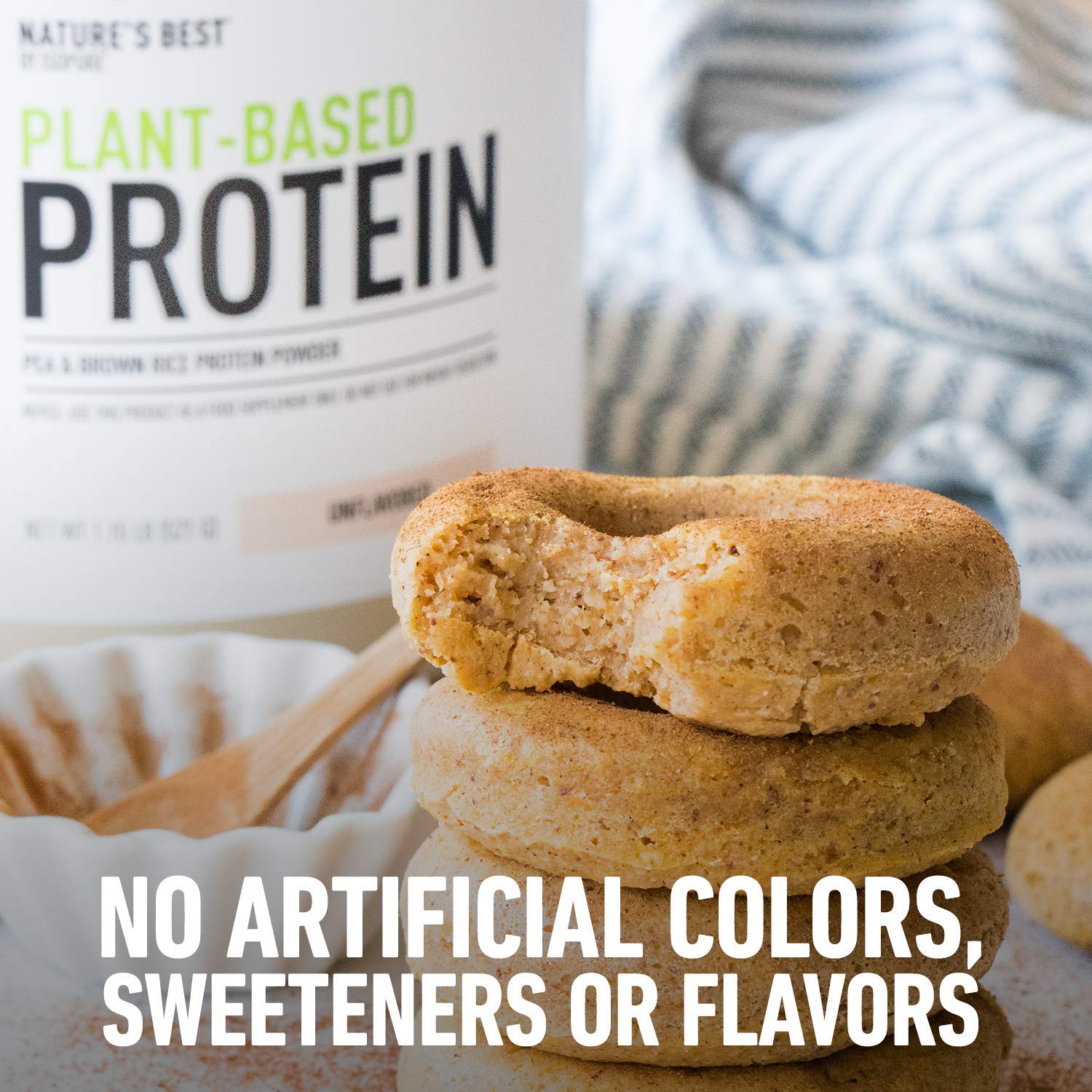 Vegan Protein Powder Unflavored from Isopure, Gluten Free, Keto, Sugar