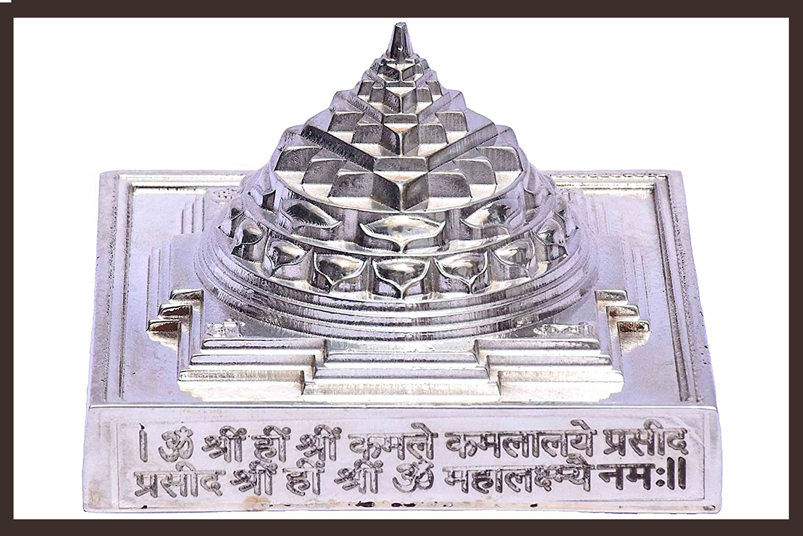 Go Green Tale Vastu Pyramid Poster|Godess Laxmi Pyramid Poster for Wealth & Good Luck|Poster For Living Area, Temple, Offices|Decorative Wall Poster|High Resolution 300 GSM Poster