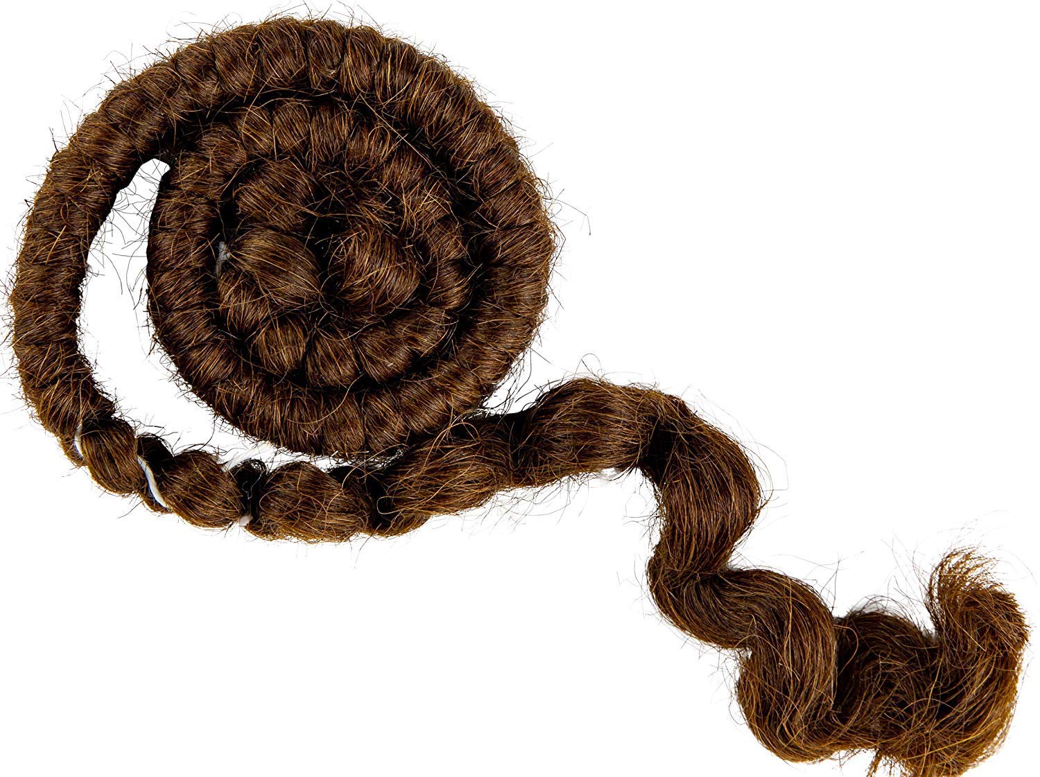 Mehron Makeup Crepe Hair - MEDIUM BROWN, Special FX Fake Hair