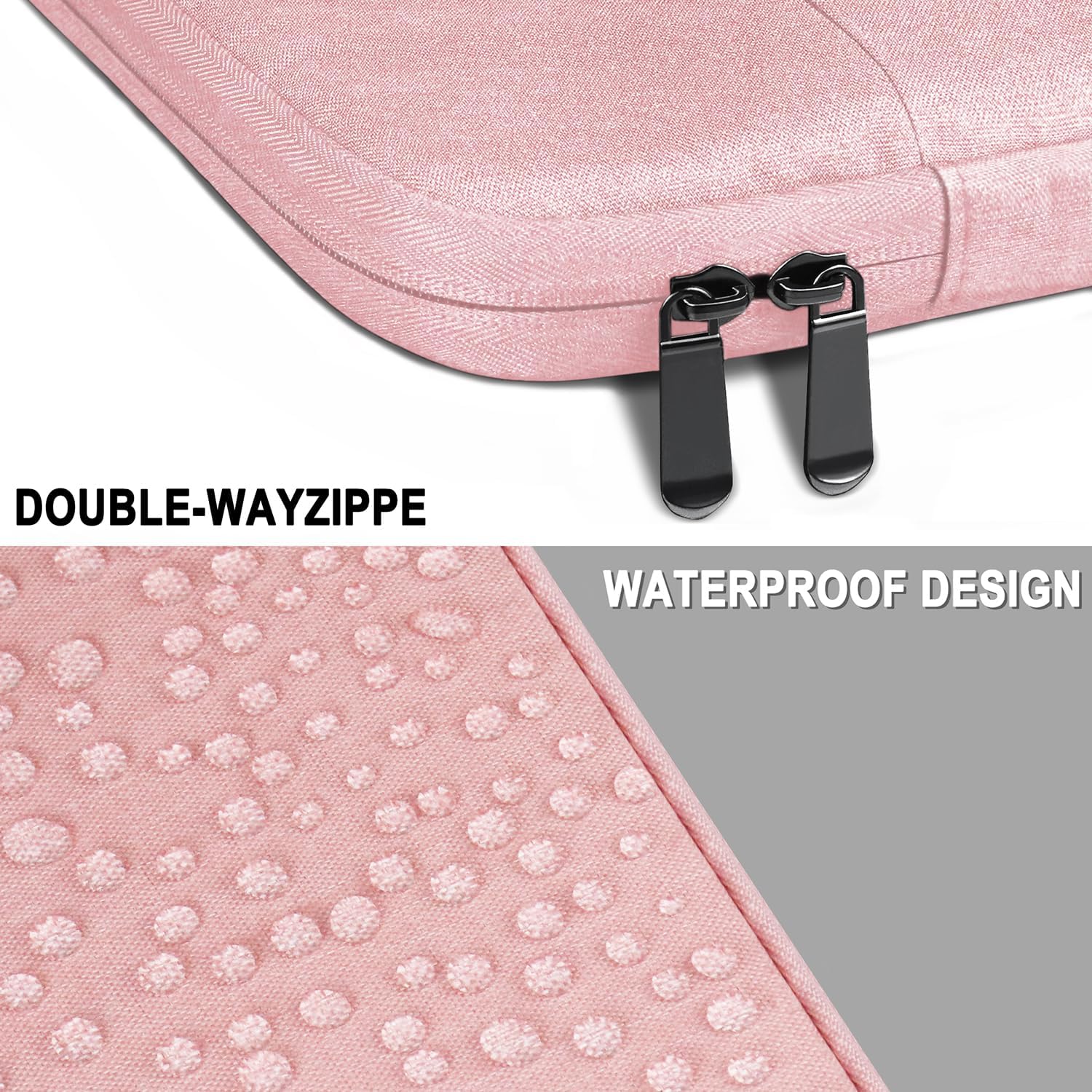 Laptophülle 14 Zoll, Wasserdicht Reise Computer Cover 14 Pink - Bild 30 von 63