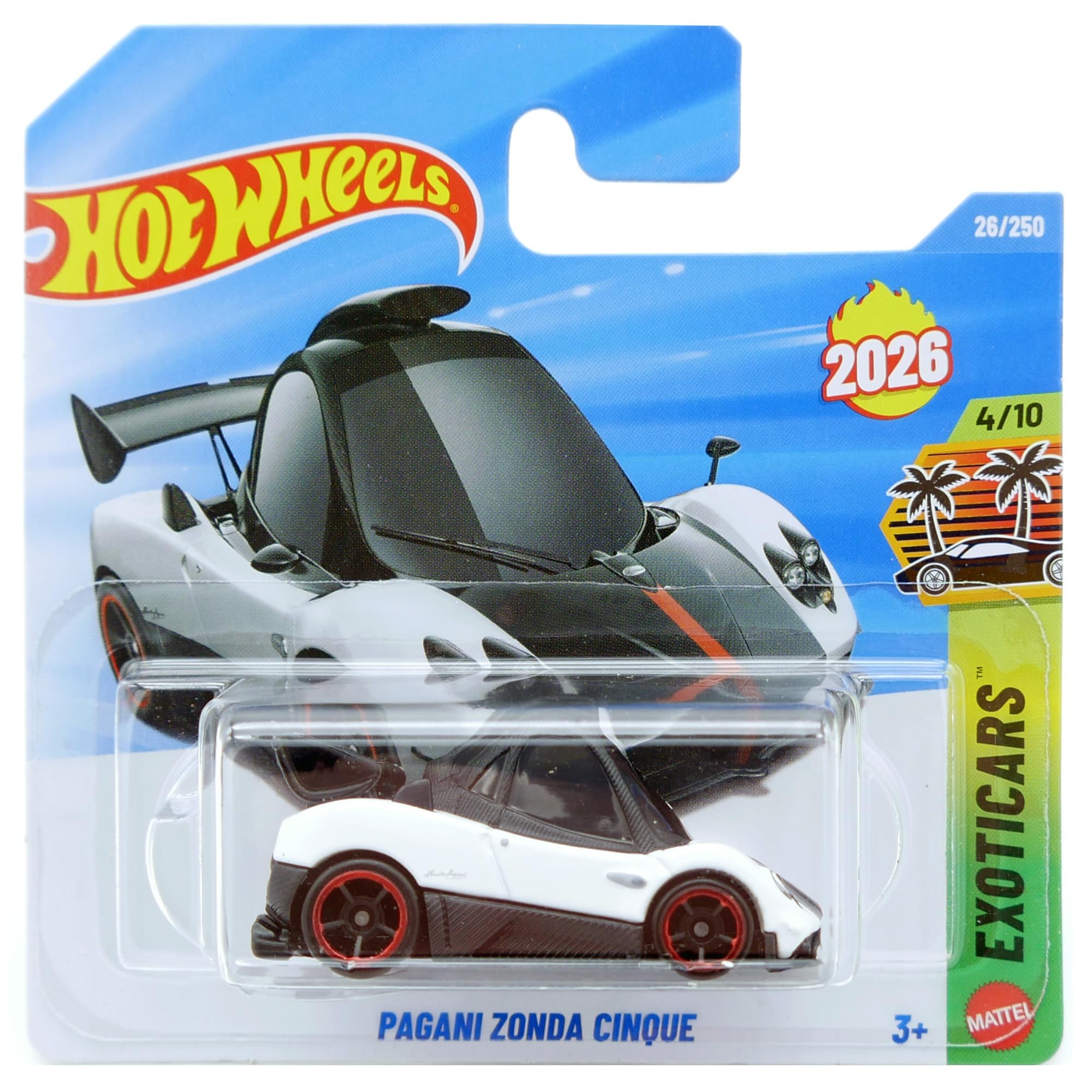 【zonda】セット売り Hot Wheels - Pagani Zonda Cinque - Exoticars 4/10 - JJH34 - Short