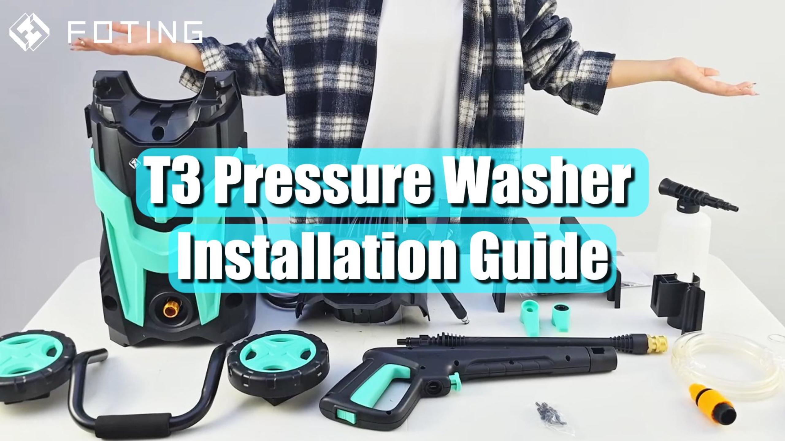 4500 PSI Pressure Washer, High Pressure Washer with 4 Quick