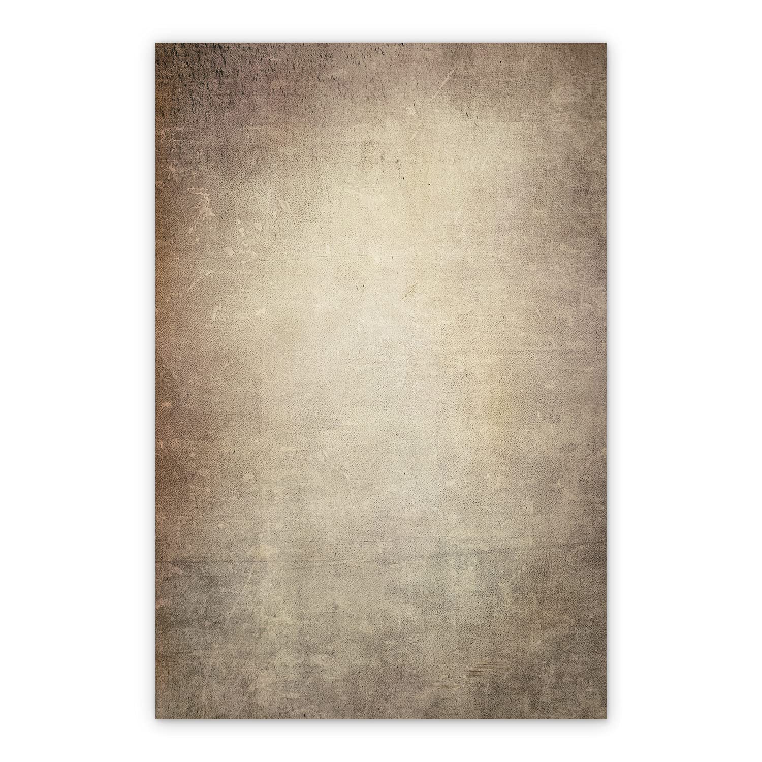 Tapis en vinyle PVC 45x60cm BirdsEcho aspect béton bronze pour cuisine et salle de bain