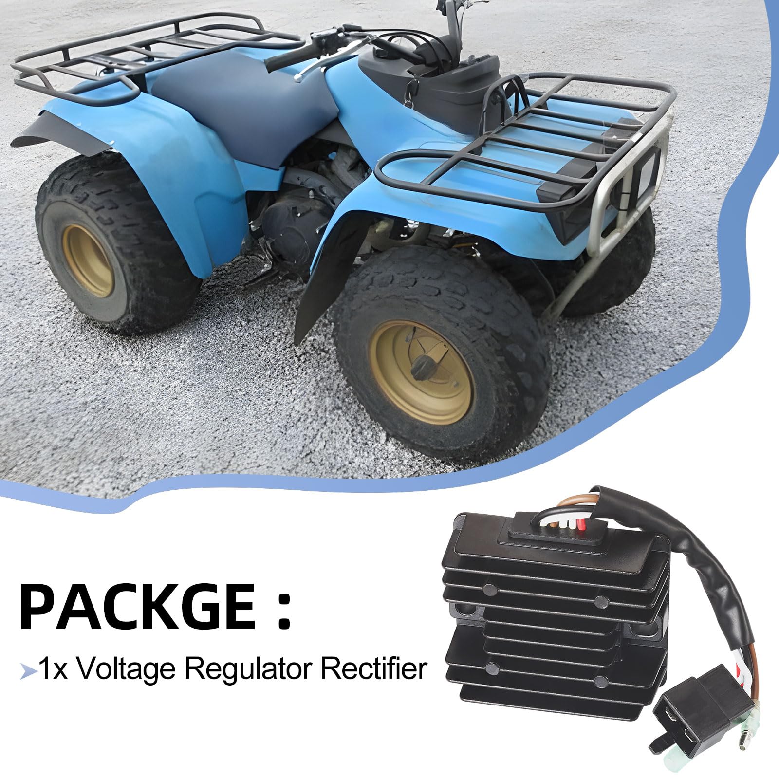 Amazon.com: Voltage Regulator Rectifier for Yamaha Kodiak 400