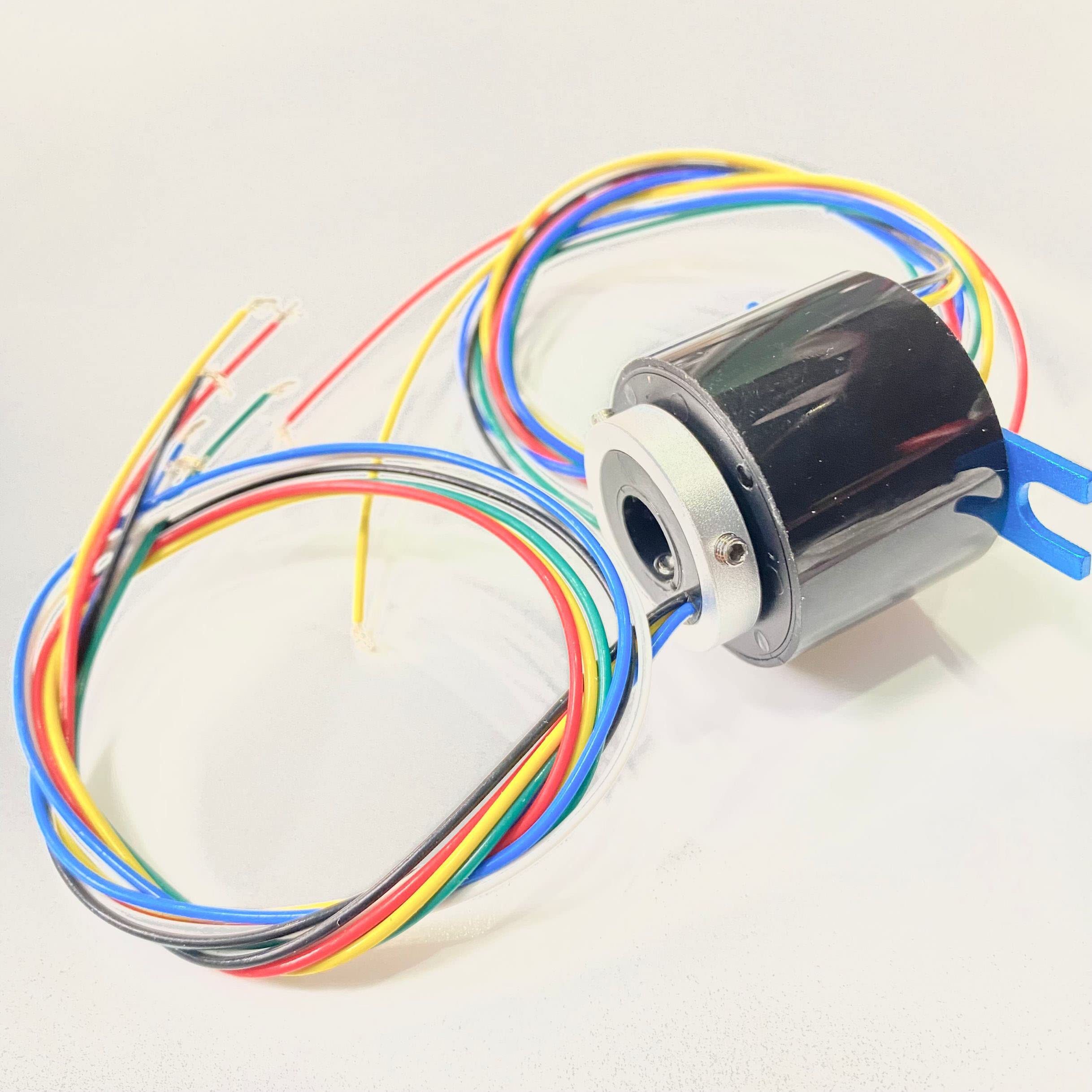 Snapklik.com : Through Hole Conductive Rotary Slip Rings Electrical ...
