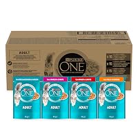 Purina ONE Bifensis Adult 60x85g Manzo, Pollo