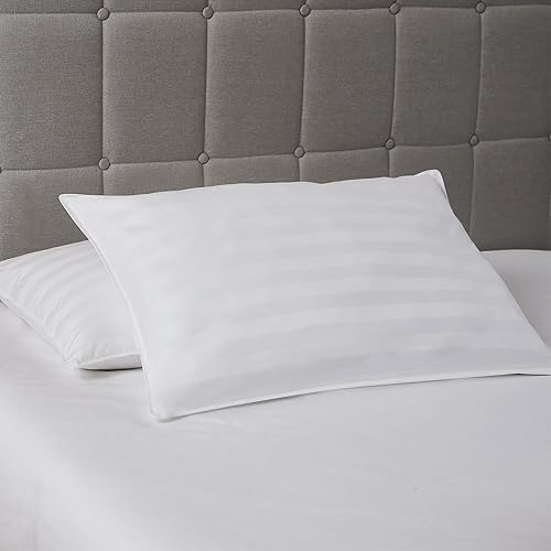DOWNLITE Almohada de cama alternativa de plumón hipoalergénica extrasuave - Almohada para dormir boca abajo (King)