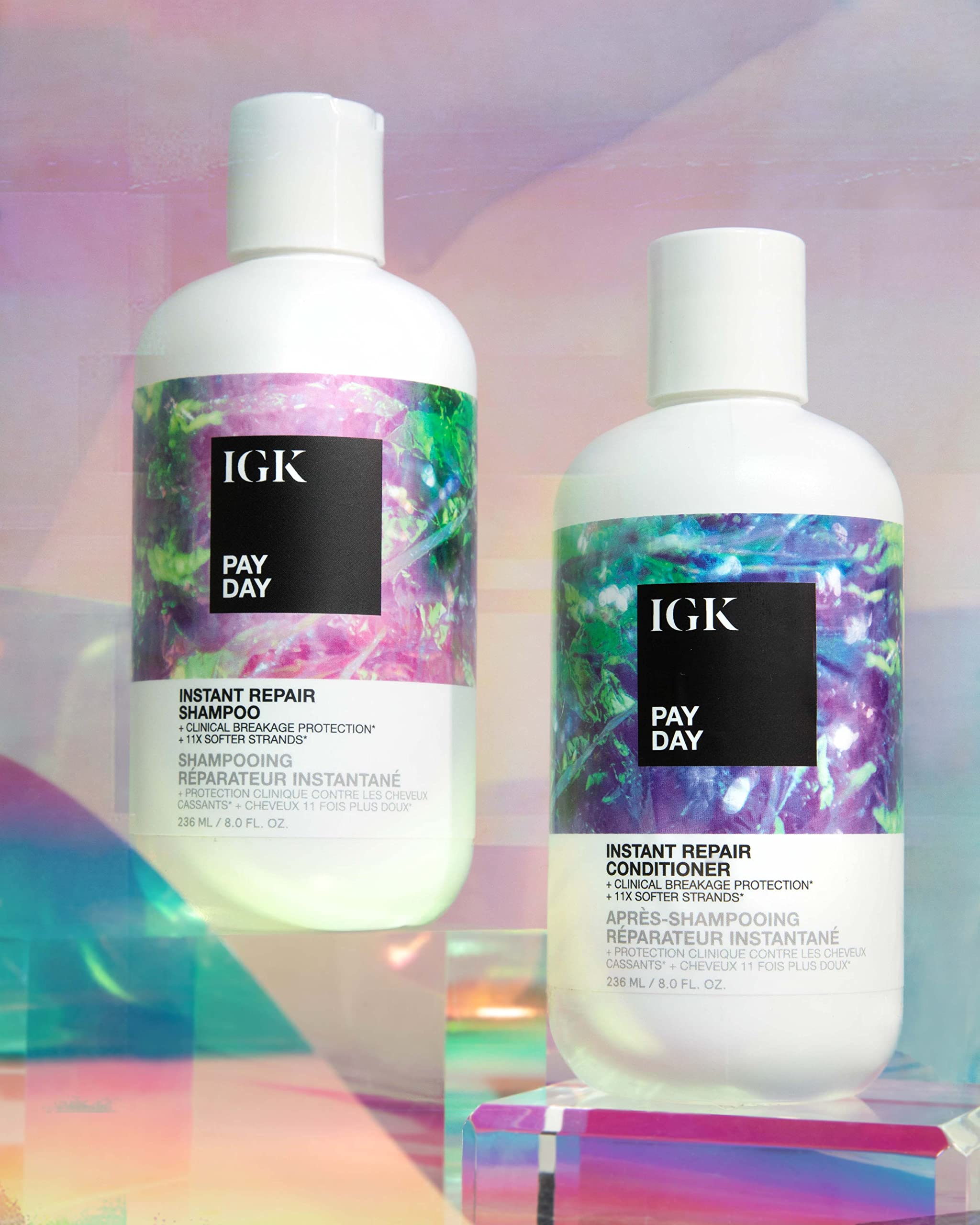 IGK Pay Day Conditioner Liter – Moisturizing Shampoo for Dry, Damaged, or Chemically Treated Hair