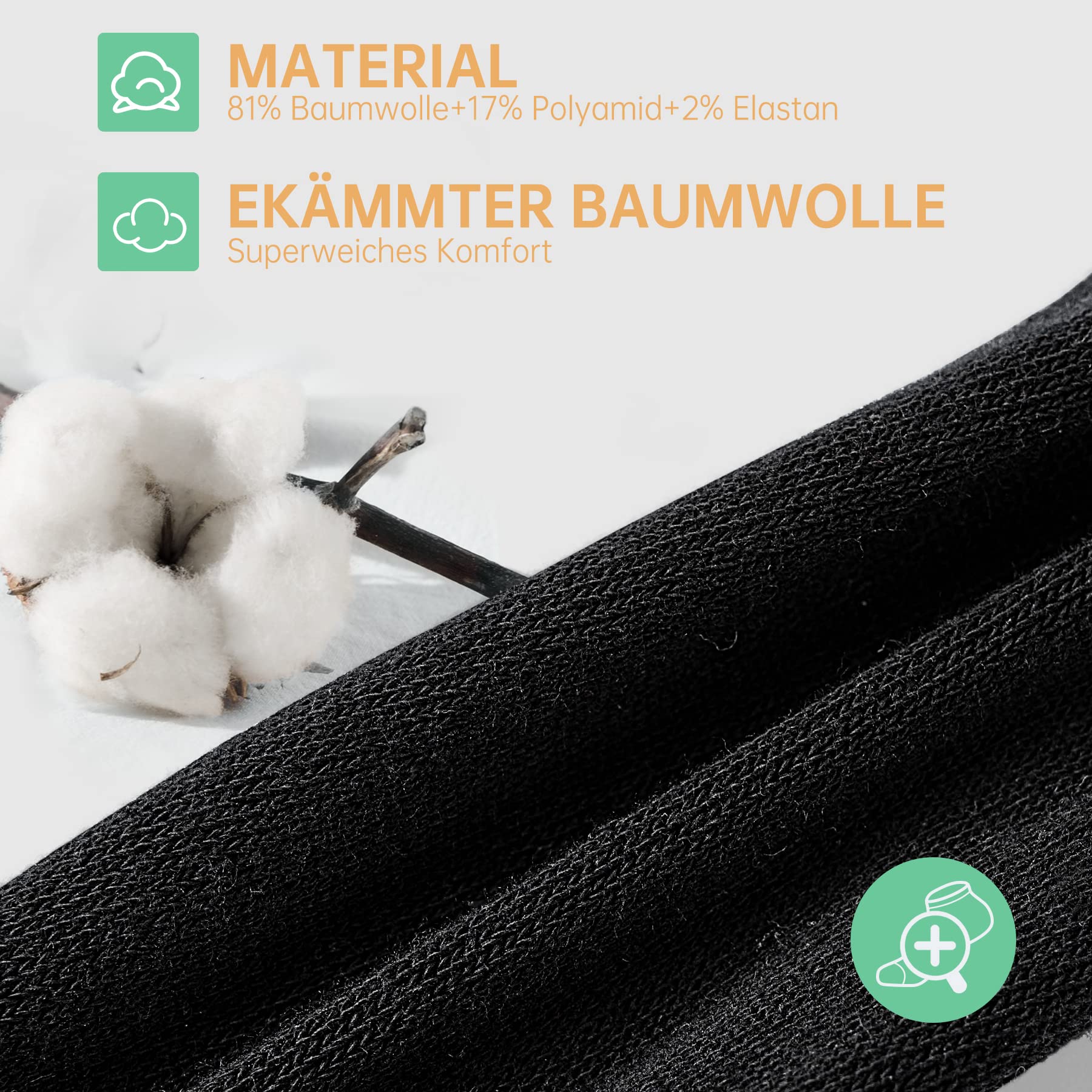 FALARY Calzini Uomo Donna 12 Paia Sportivi Corti Unisex Ottima Qualità e Comodità