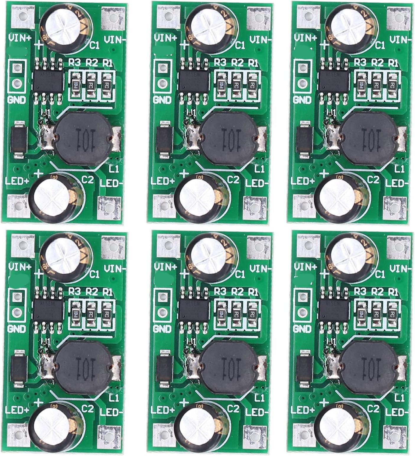 3W/2W LED Driver Module 700mA PWM Dimming Constant Current Module for Stable LED Performance, 6PCS Constant Current Regulator, for Indoor Lighting