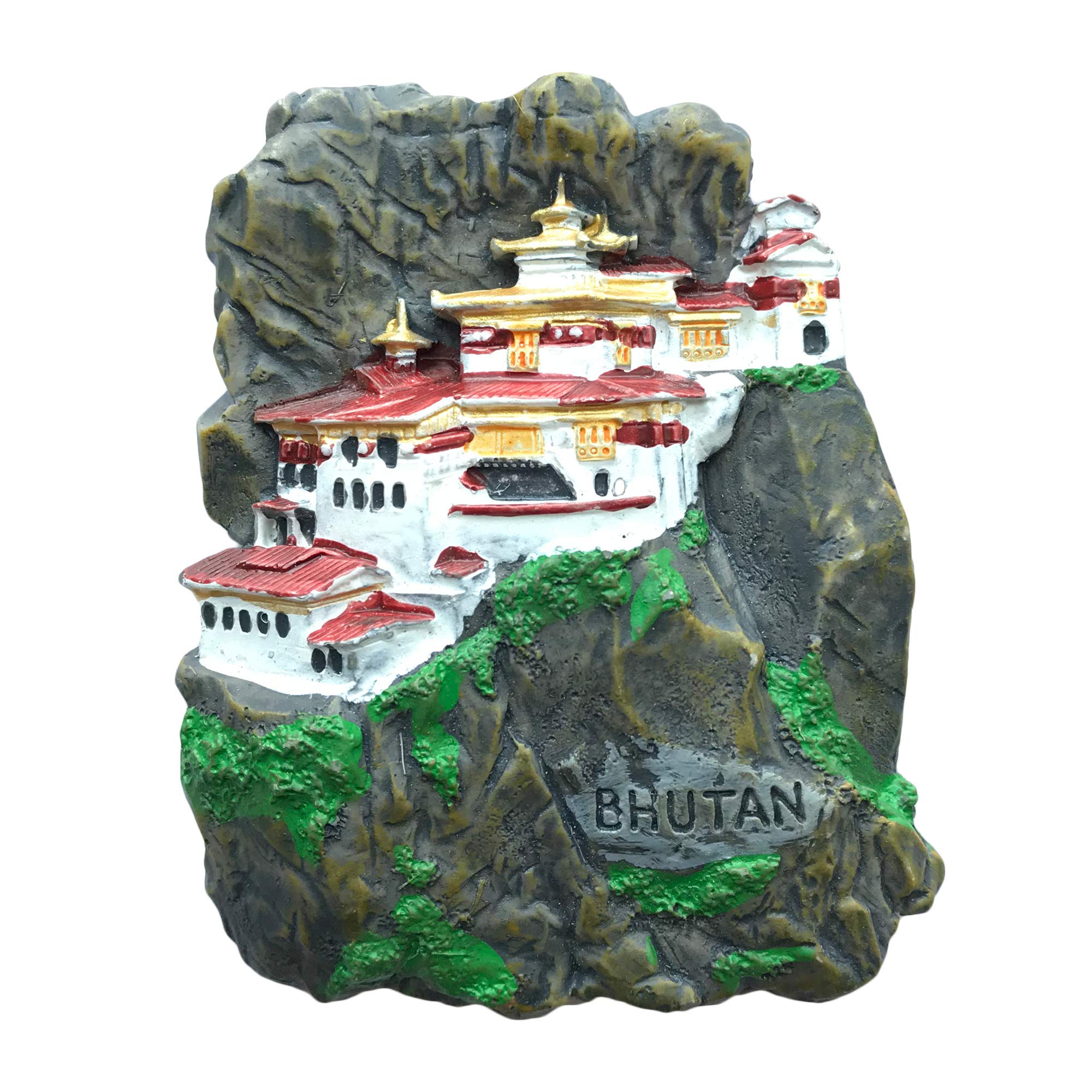 Wedarego Bhutan 3D Fridge Magnet Tourist Souvenir Travel Sticker, Refrigerator Magnet,Home And Kitchen Decoration Collection From China