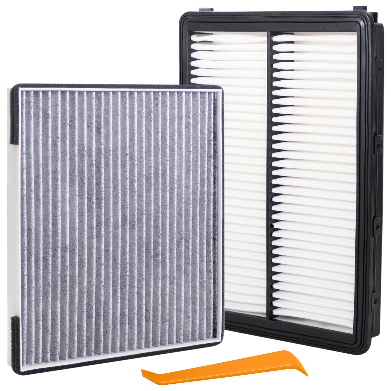 28113-A9100 Engine &amp; Cabin Air Filter Kit Replaces 97133-J5000 | Compatible with 2020-2025 Kia Telluride 2019-2020 Hyundai Santa Fe Replaces WA10271 WP10367 90242P 93949 XC11714 28113A9100