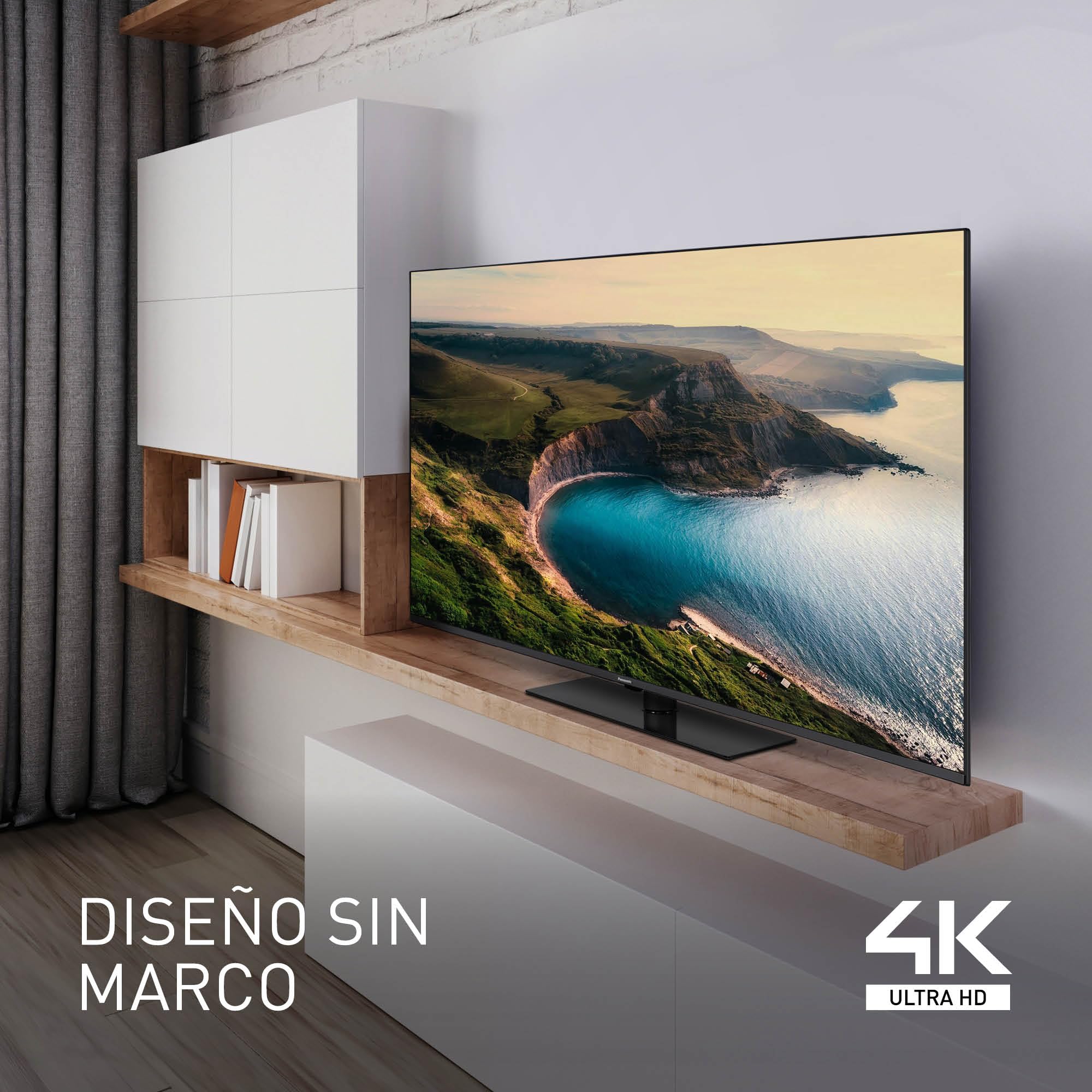 Panasonic TN-43W70AEZ, Serie W70 43 Pulgadas 4K Ultra HD LED Smart TV, 2024, Asistente de Google, Chromecast, Dolby Vision y Atmos, Modo De Juego, Bluetooth, Experiencia Visual Excepcional
