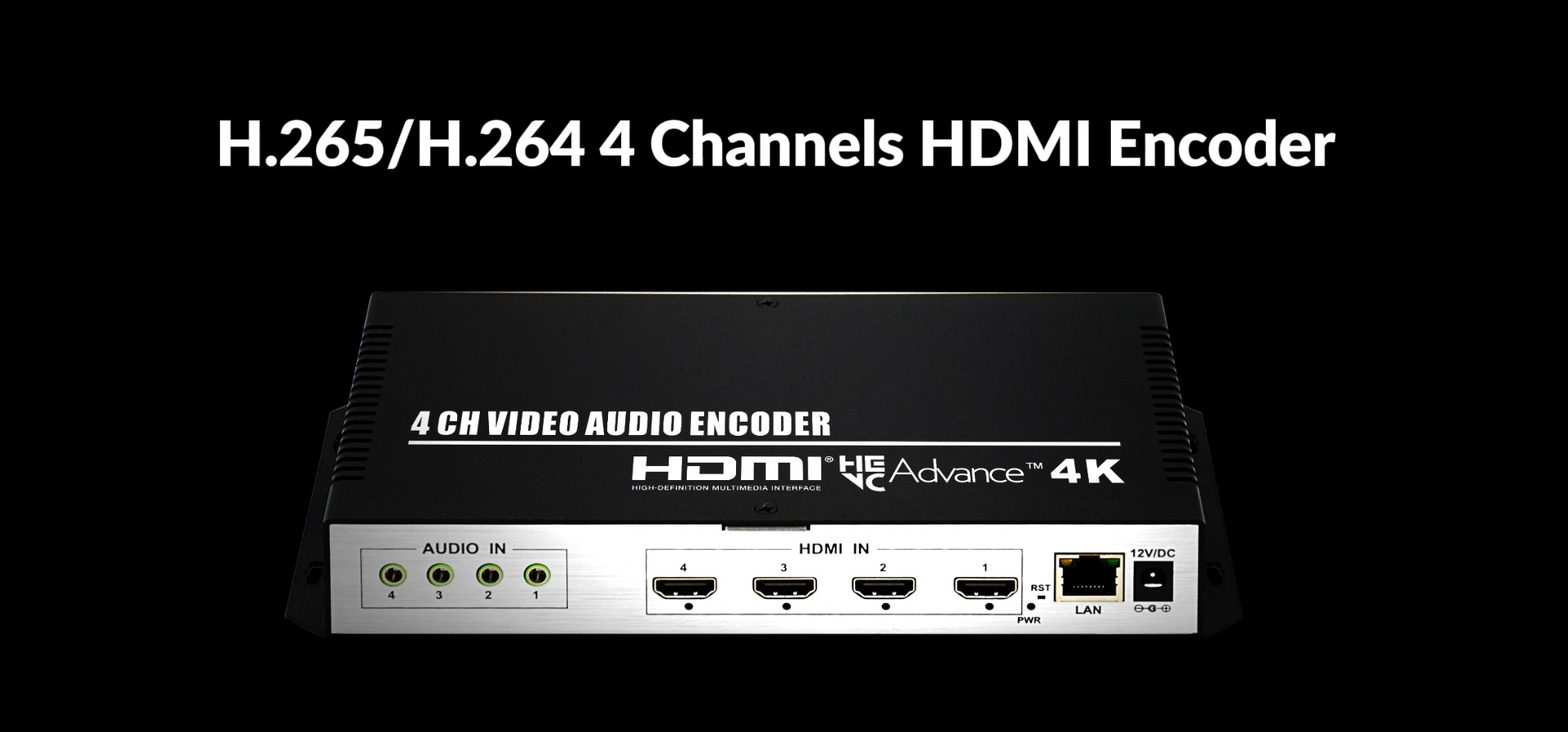 ORIVISION 4 Channel 4K H.265 264 MJPEG HDMI Video Encoder with