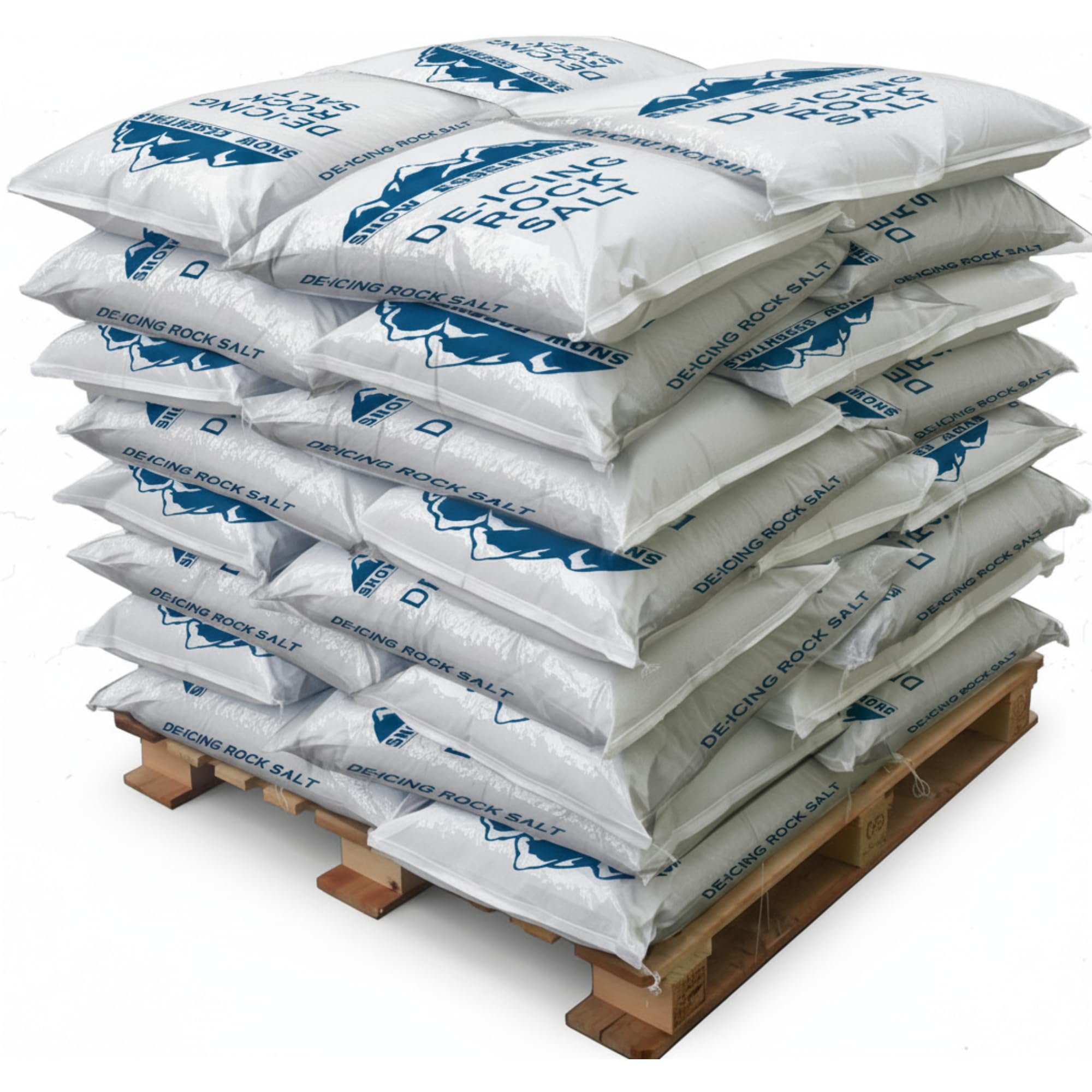Laeto Signature Garden Bag of Grit Rock Salt Deicing White Rock Salt for Weeds De-Icing Salt for Paths, Driveways & Roads of Snow & Ice