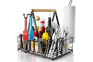 Condiment Caddy with Handle: Your Outdoor Kitchen's Secret Weapon