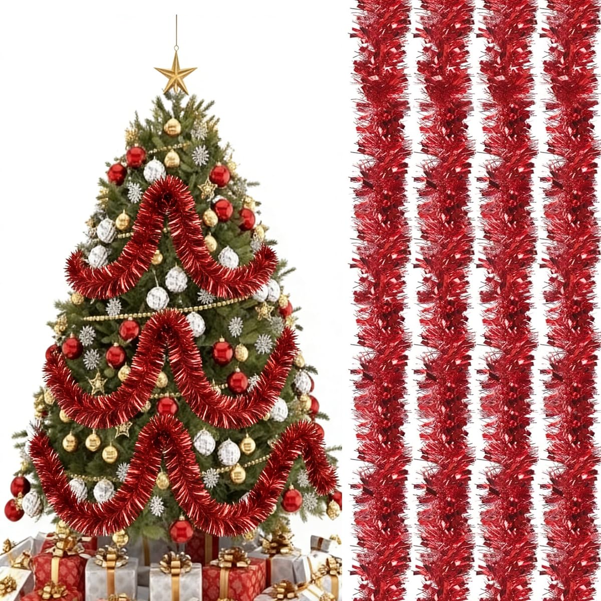 Kerstslingers kopen? Vele soorten kerstboom slingers Kerstslingers kopen? Vele soorten kerstboom slingers