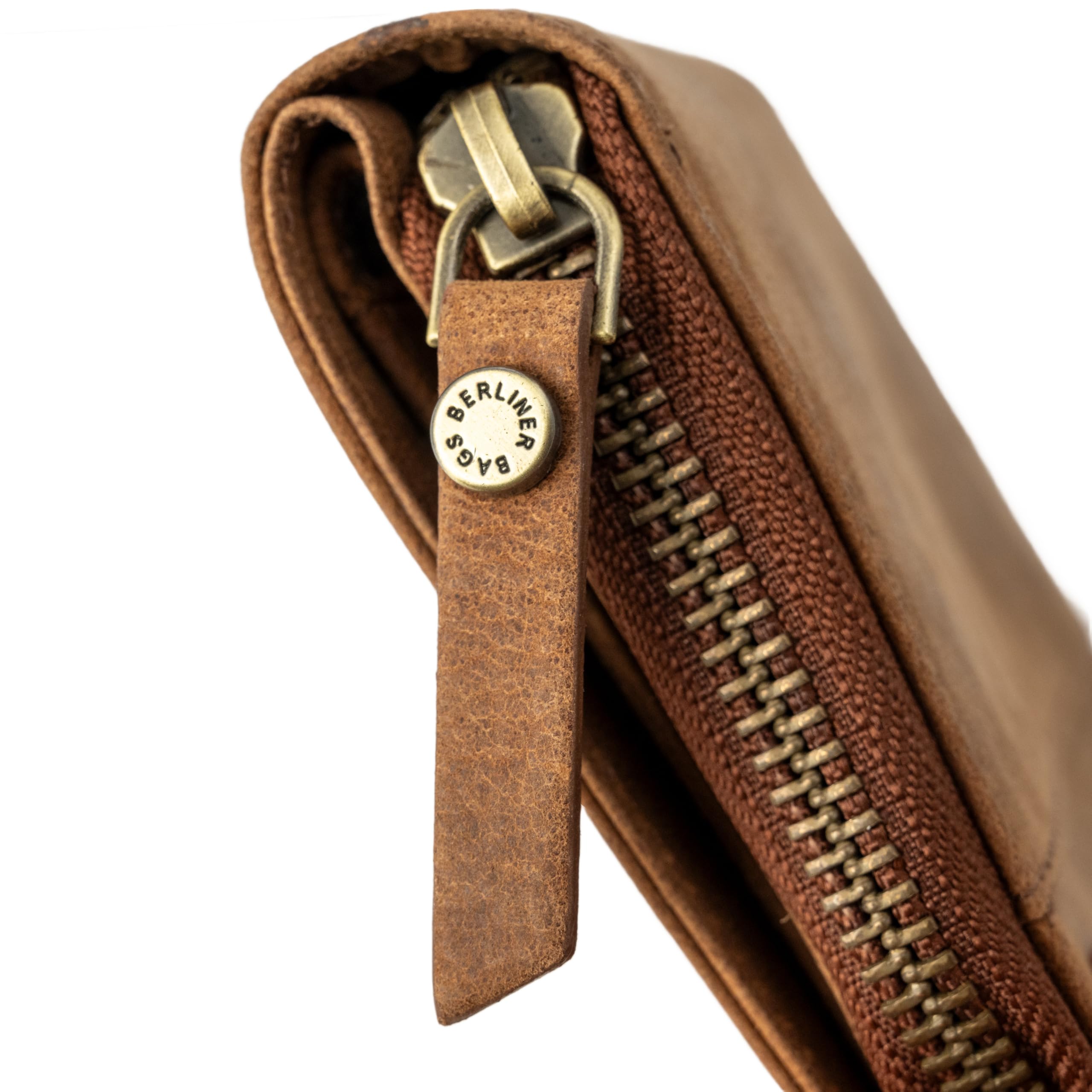 BERLINER BAGS Sally - Cartera pequeña de piel suave para mujer, caja de