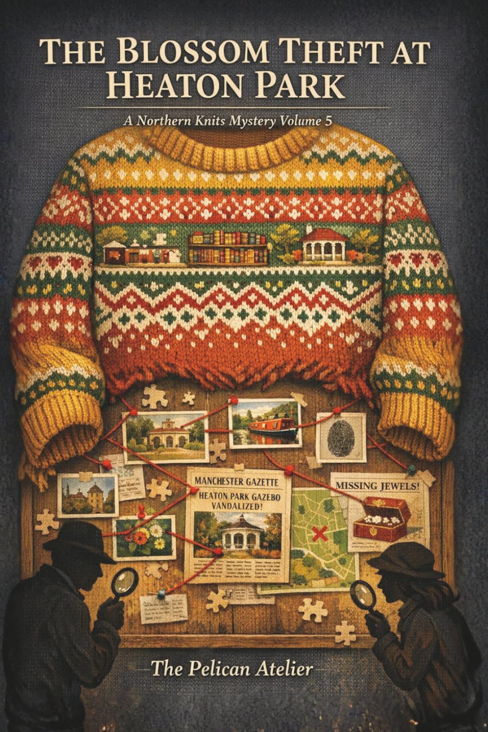 The Blossom Theft at Heaton Park: A Cozy Mystery of Secrets, Recipes, and a Knitting Circle Detective Club (THE NORTHERN KNITS MYSTERIES)
