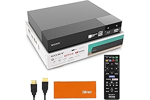 Sony DVD Player Blu Ray BDP-BX370 Ultimate Streaming and Playback