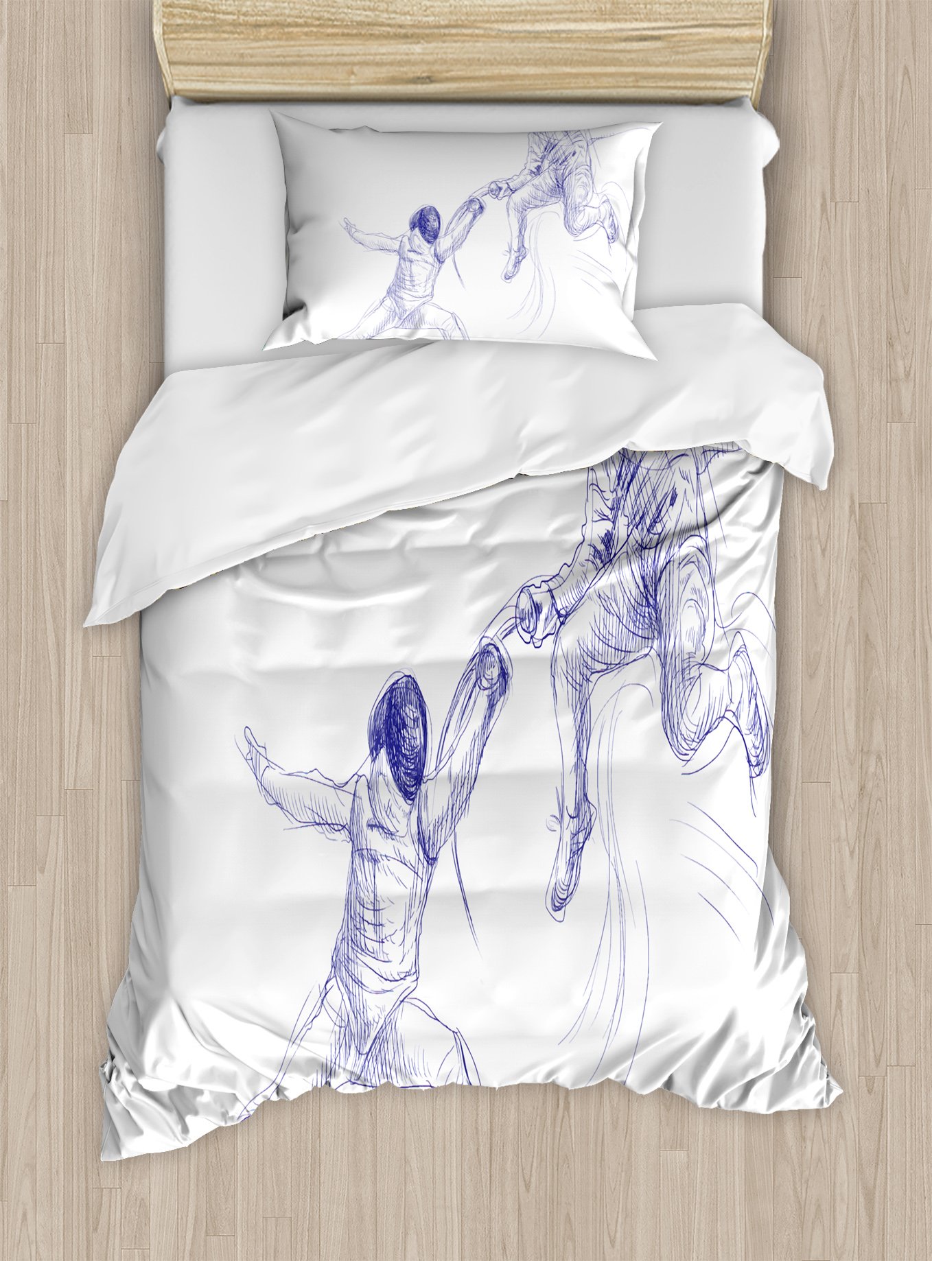 MU SPORTS ベッドカバー 2点セット MU SPORTS ベッドカバー 2点セット