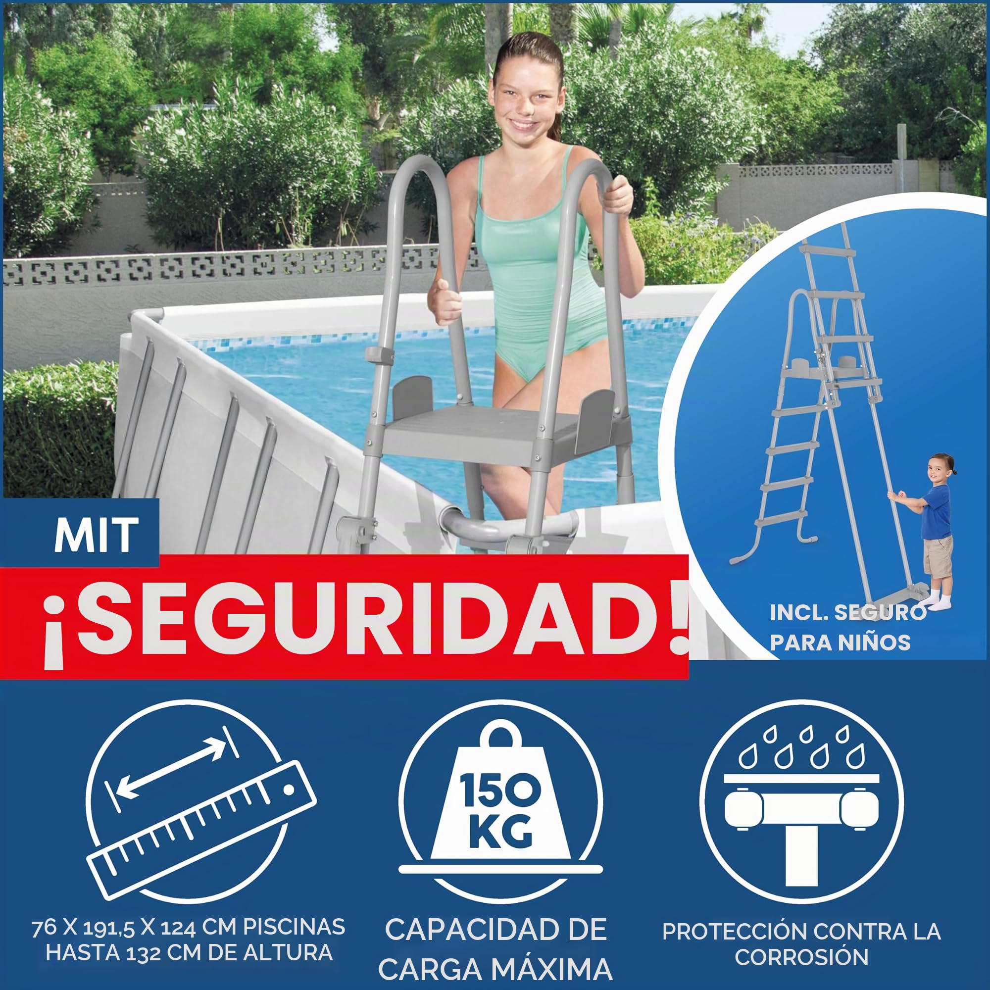 Bestway Piscina Desmontable 732x366x132 Cm 56475
