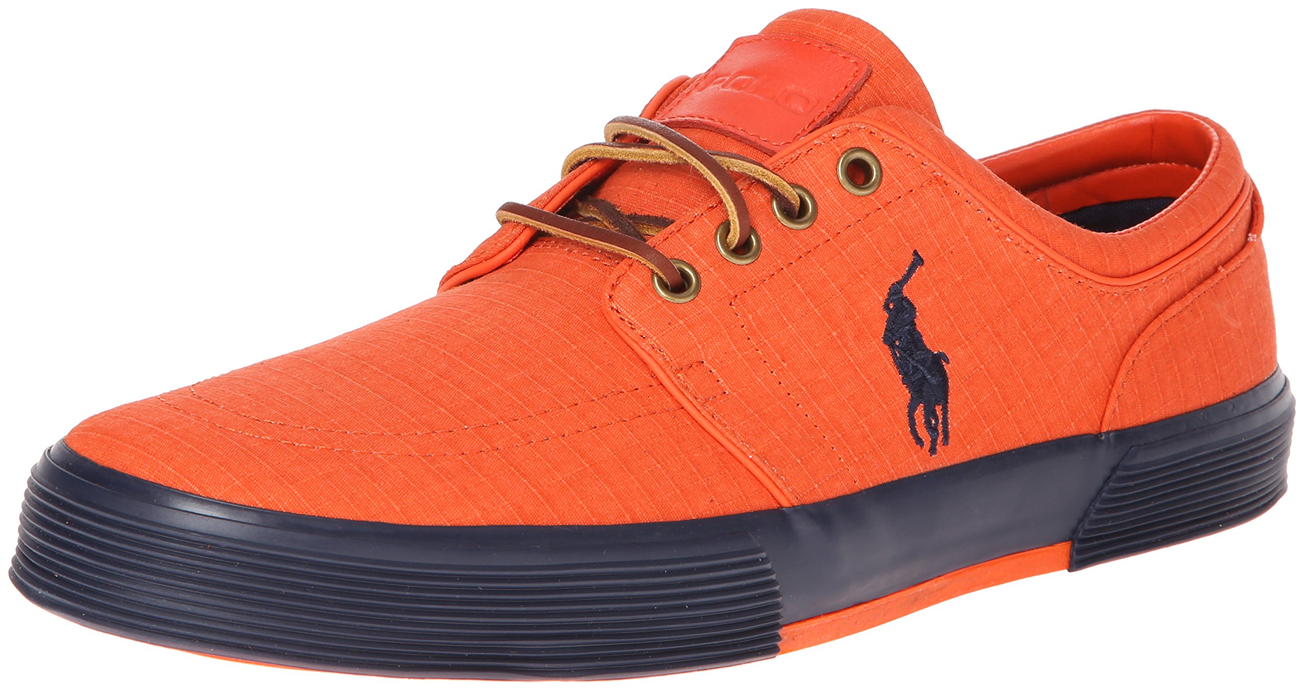 Polo Ralph Lauren Faxon Low Ripstop Canvas Orange/Navy